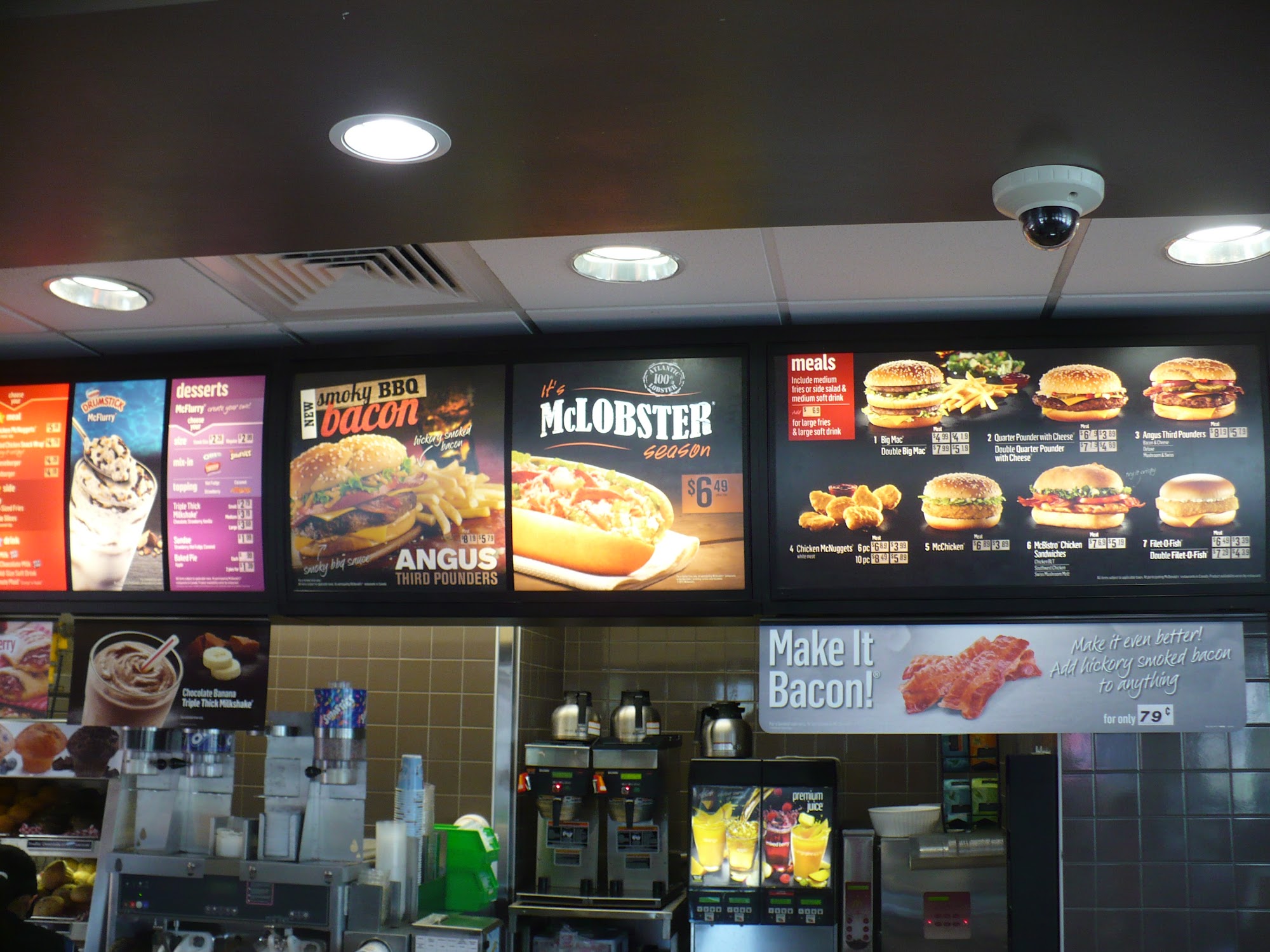 McDonald’s Menu