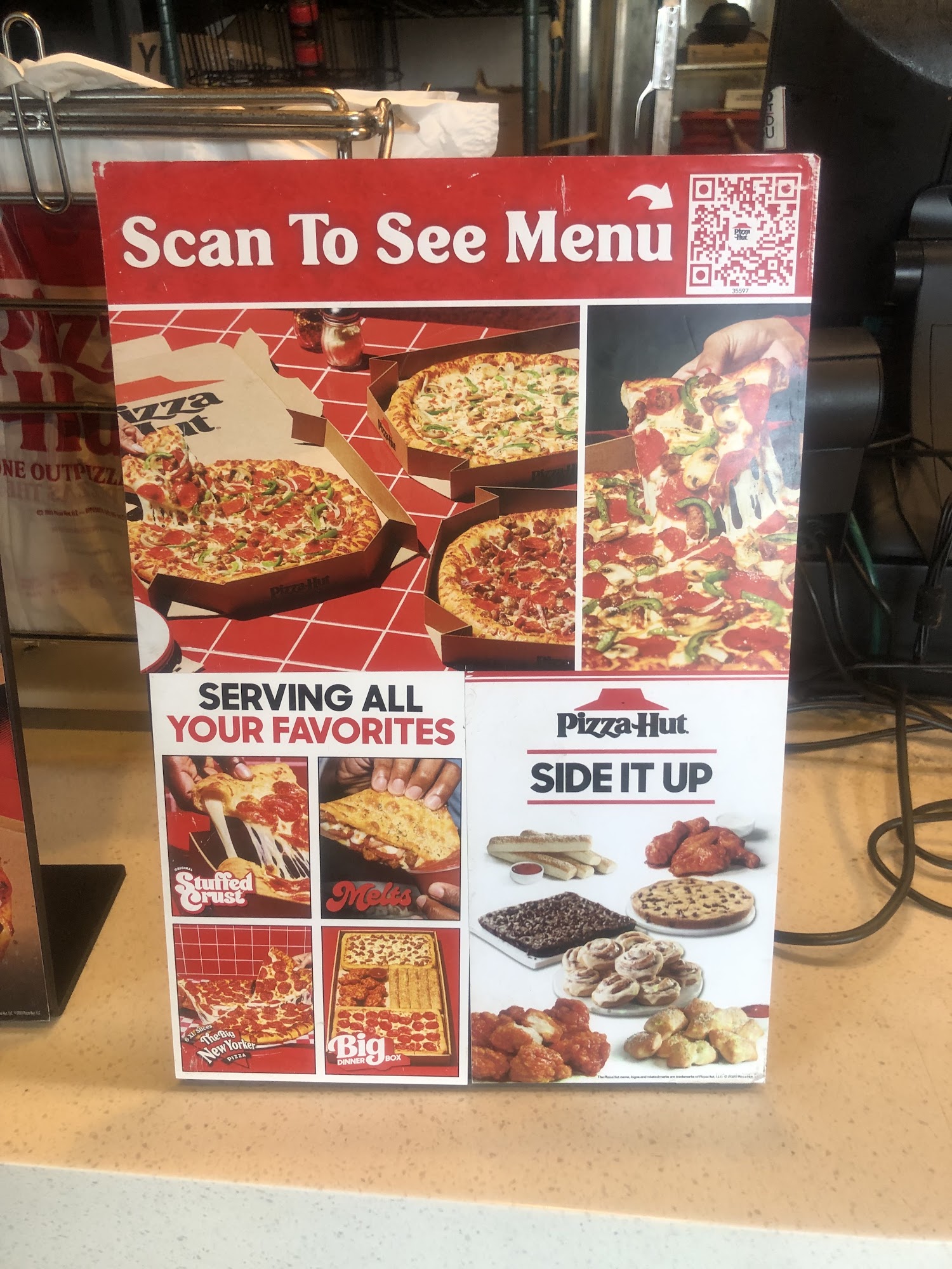 Pizza Hut Menu