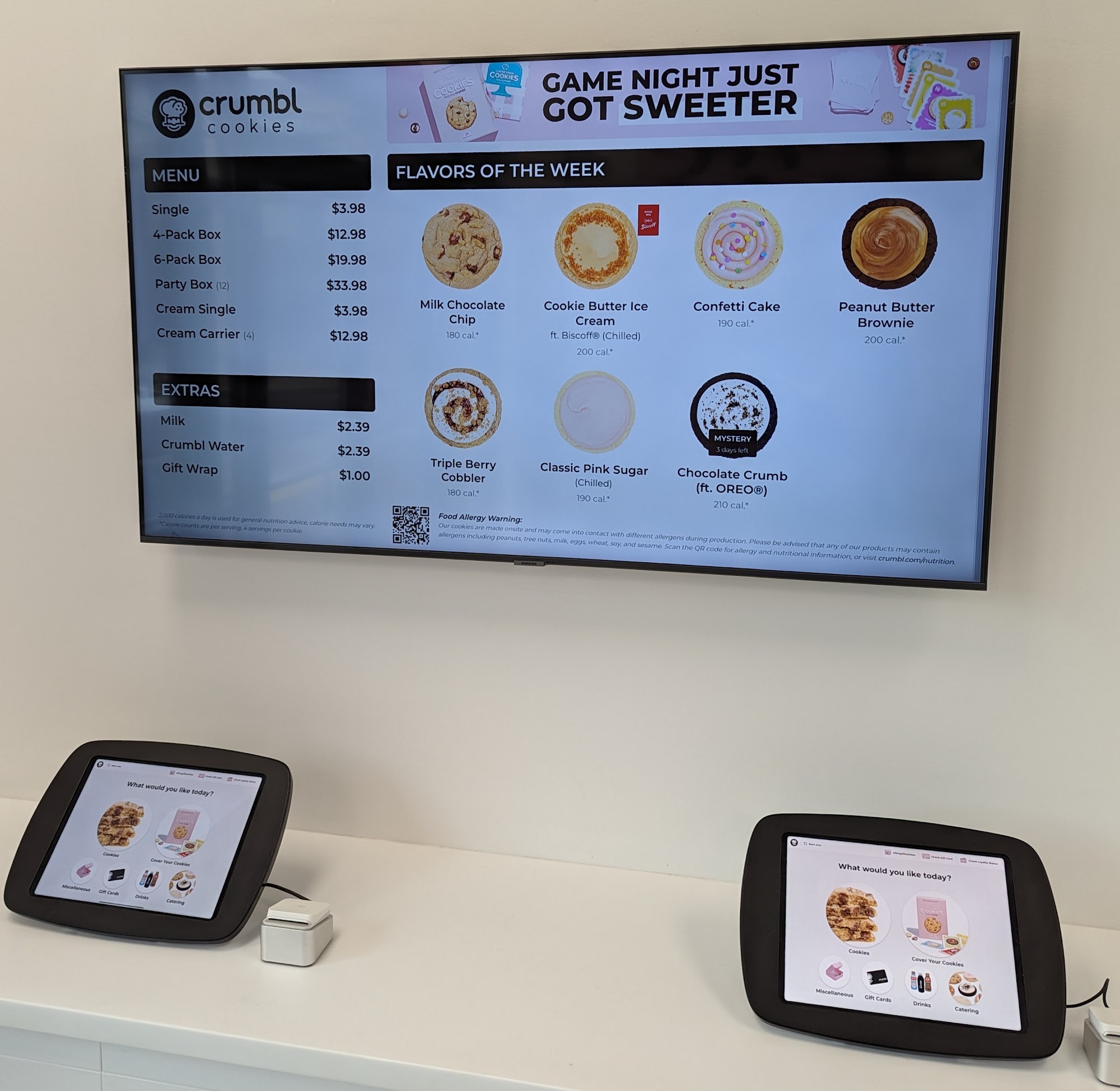 Crumbl - Northlake Menu