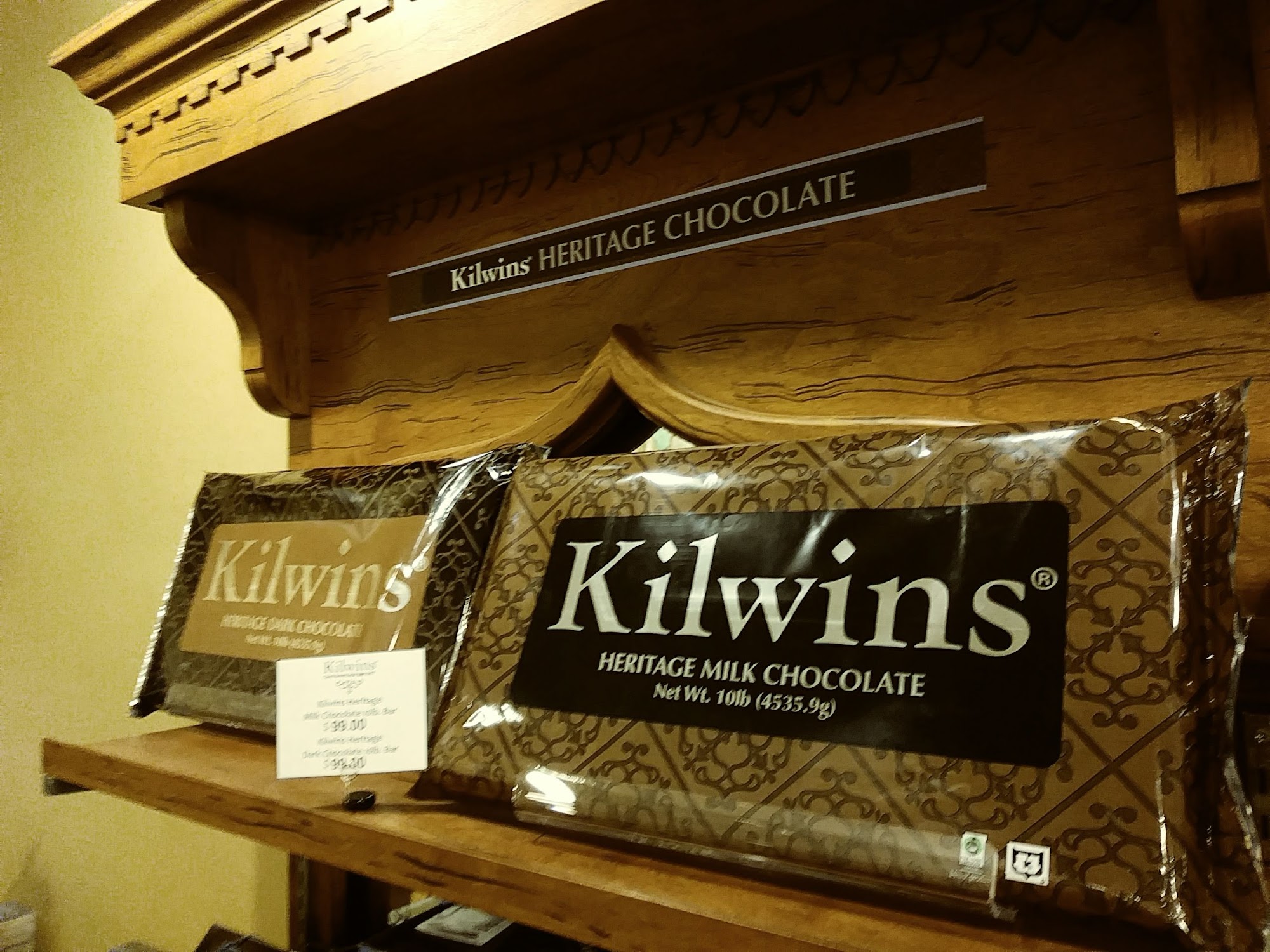 Kilwins Hendersonville Menu