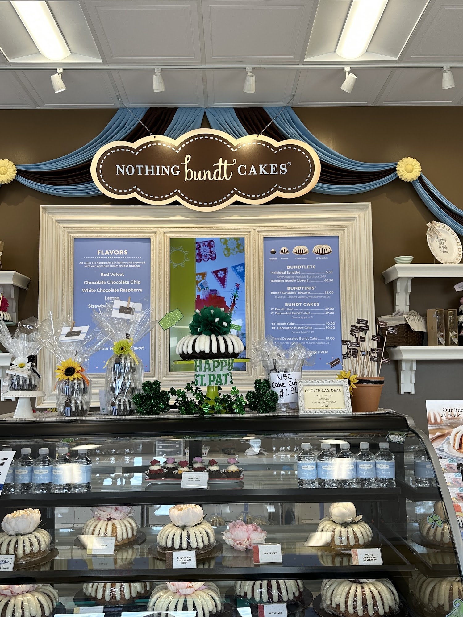Nothing Bundt Cakes Menu