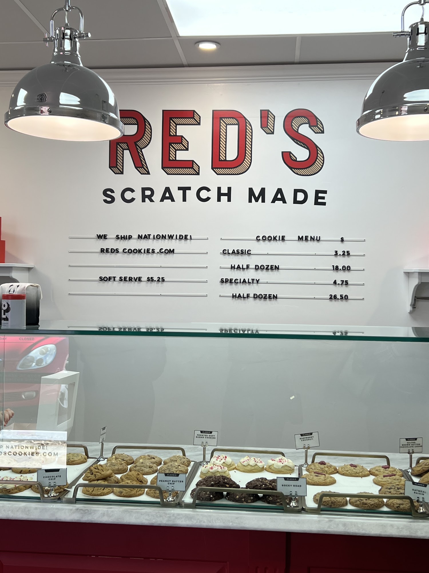 Red's Scratch Made Menu