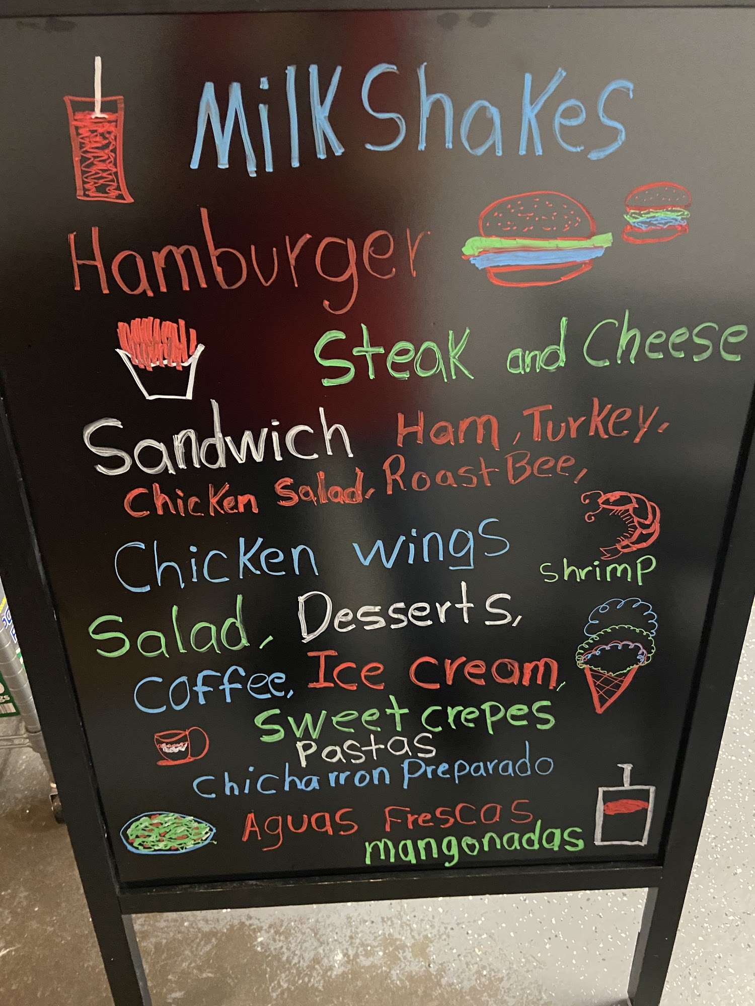 Lupita's Bakery Menu