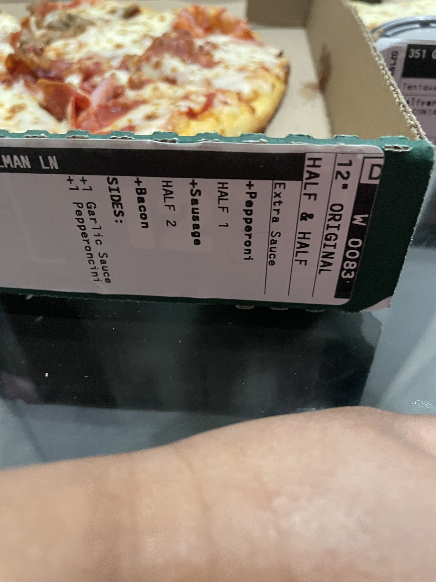 Papa Johns Pizza Menu