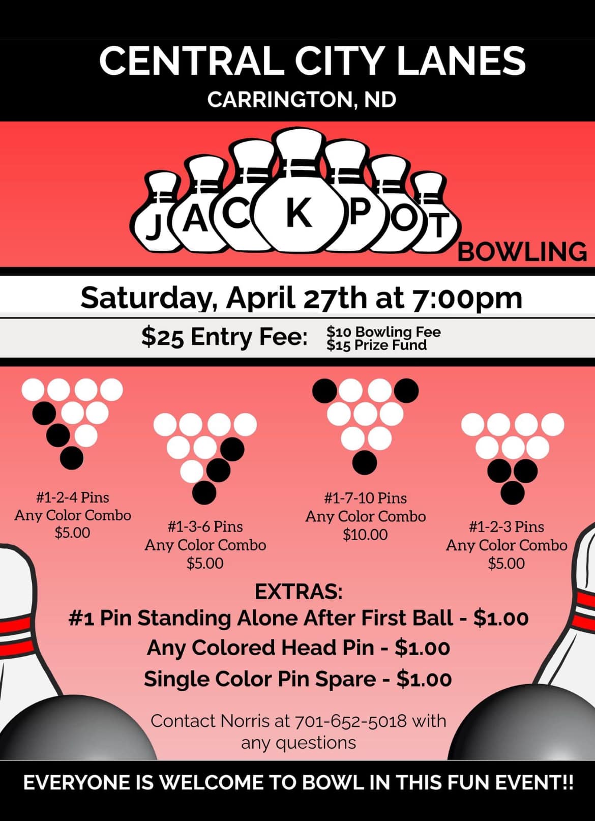 Stir-King Lanes Menu