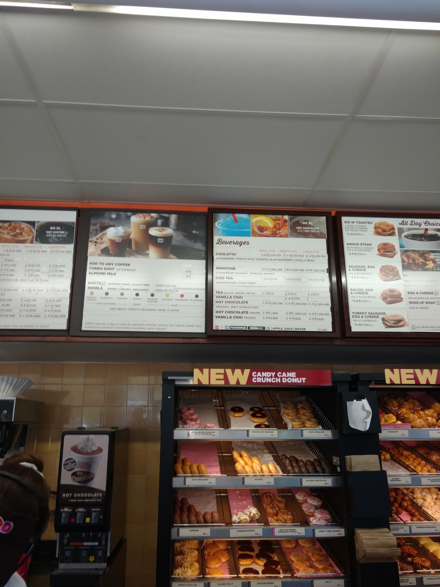 Dunkin' Menu