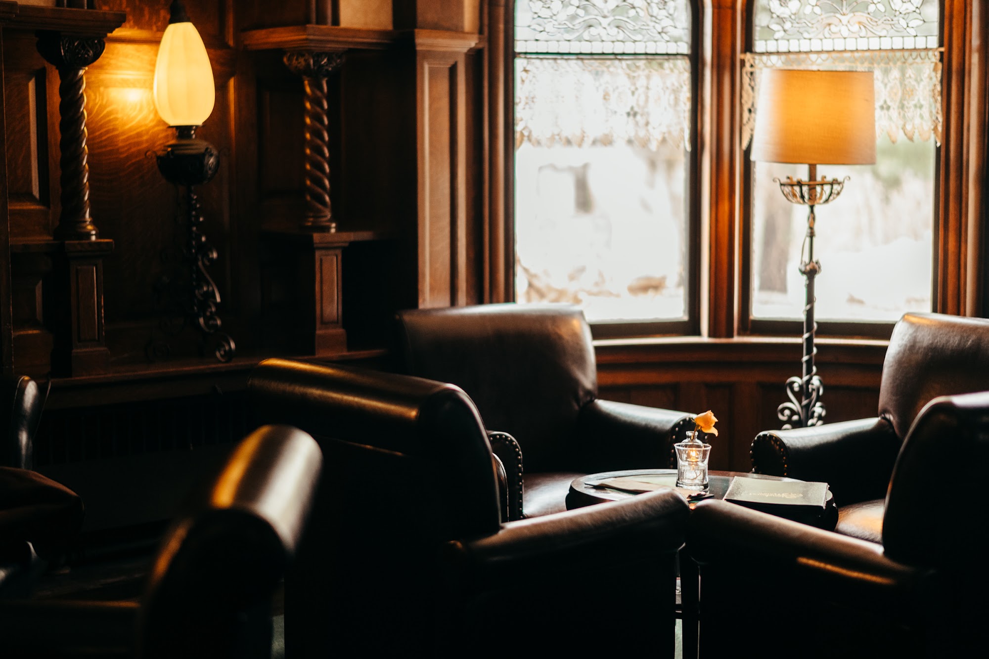 Library Lounge at Stonehurst Manor