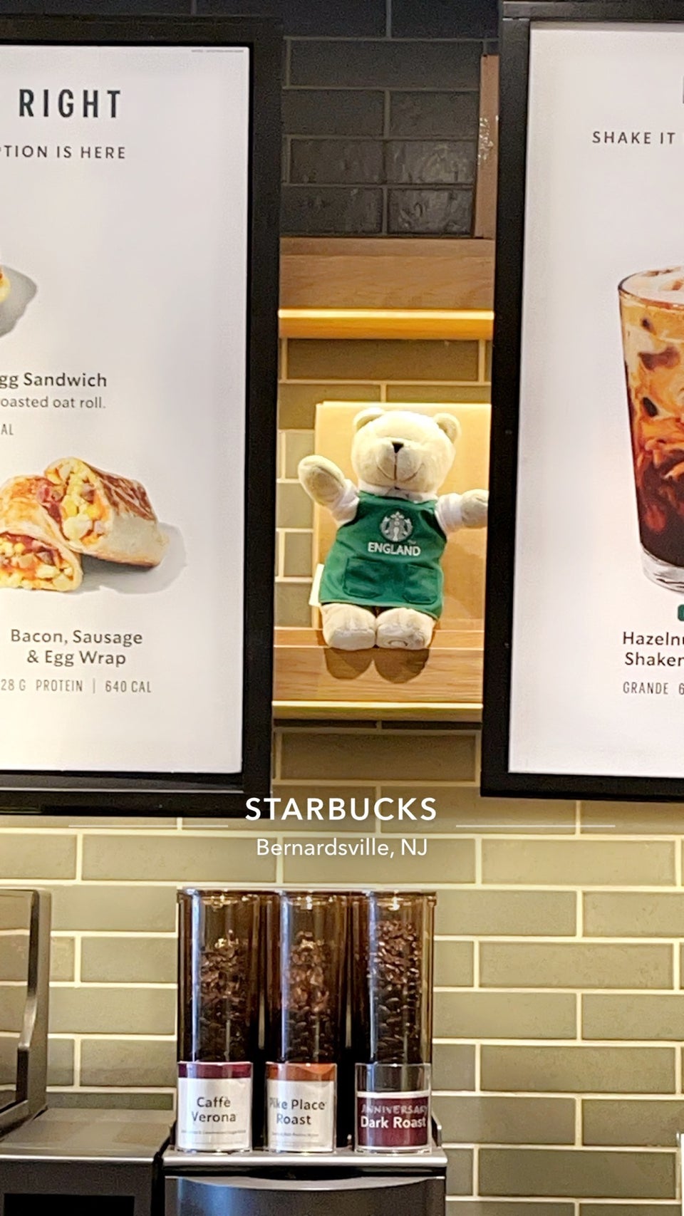 Starbucks Menu