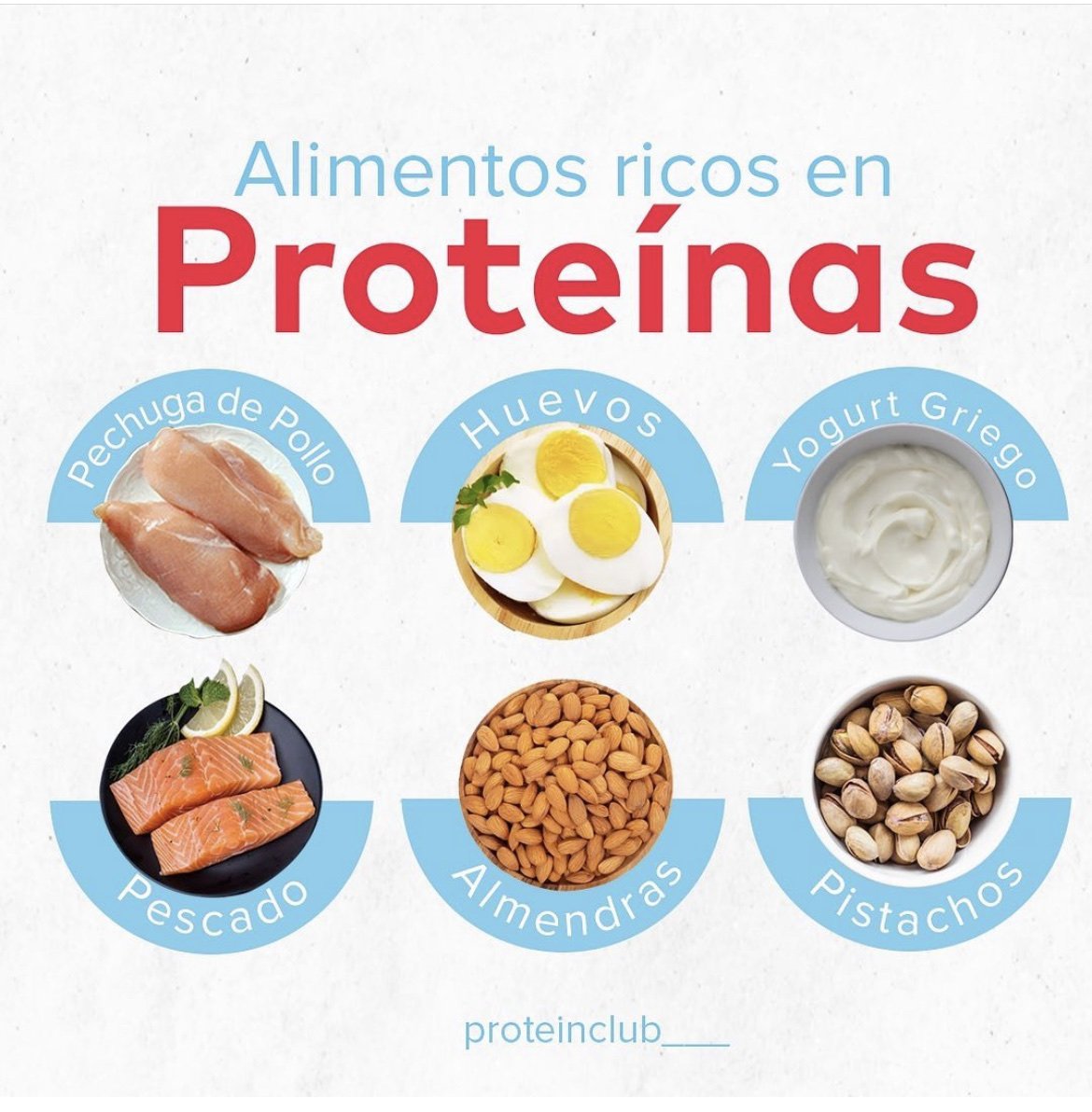 Protein Club Menu