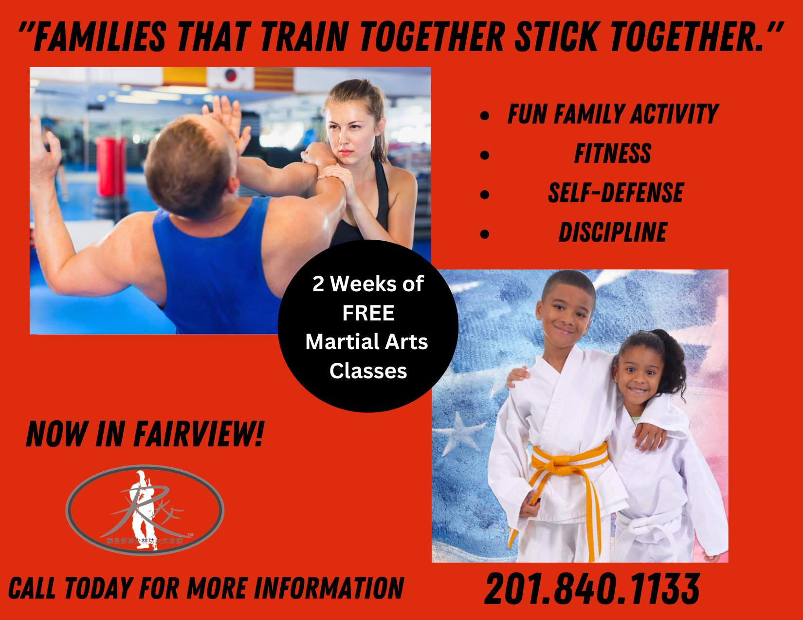 RKF Martial Arts 153 Bergen Blvd unit 4, Fairview New Jersey 07022