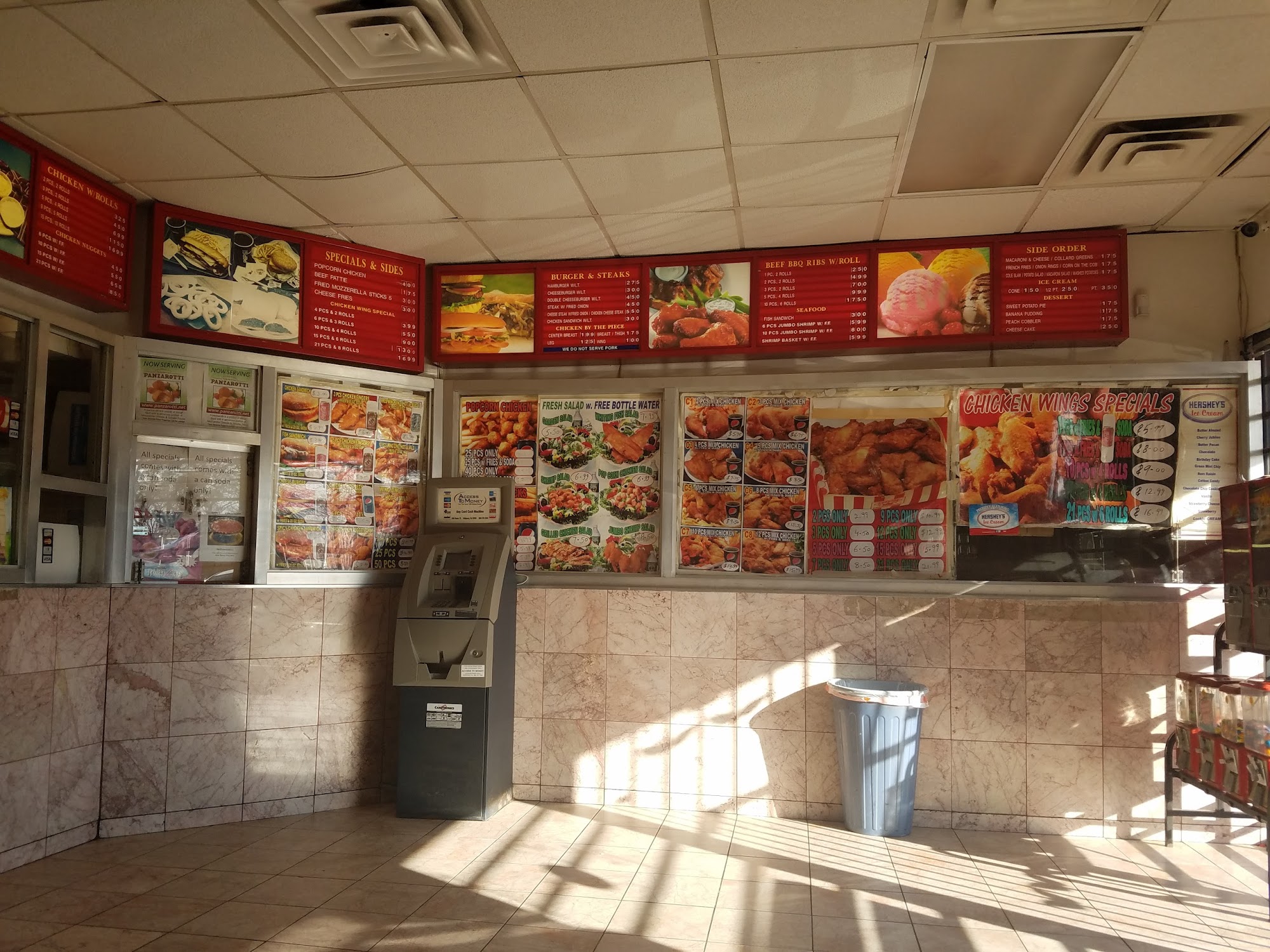 Crown Fried Chicken Menu