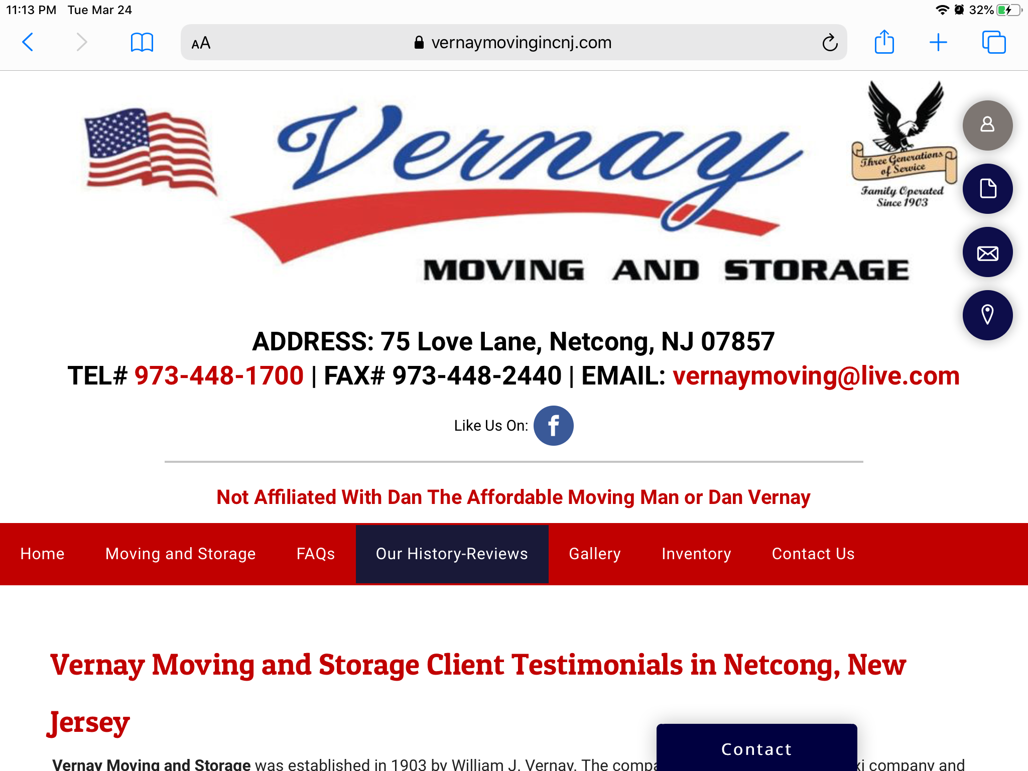 Vernay Moving And Storage