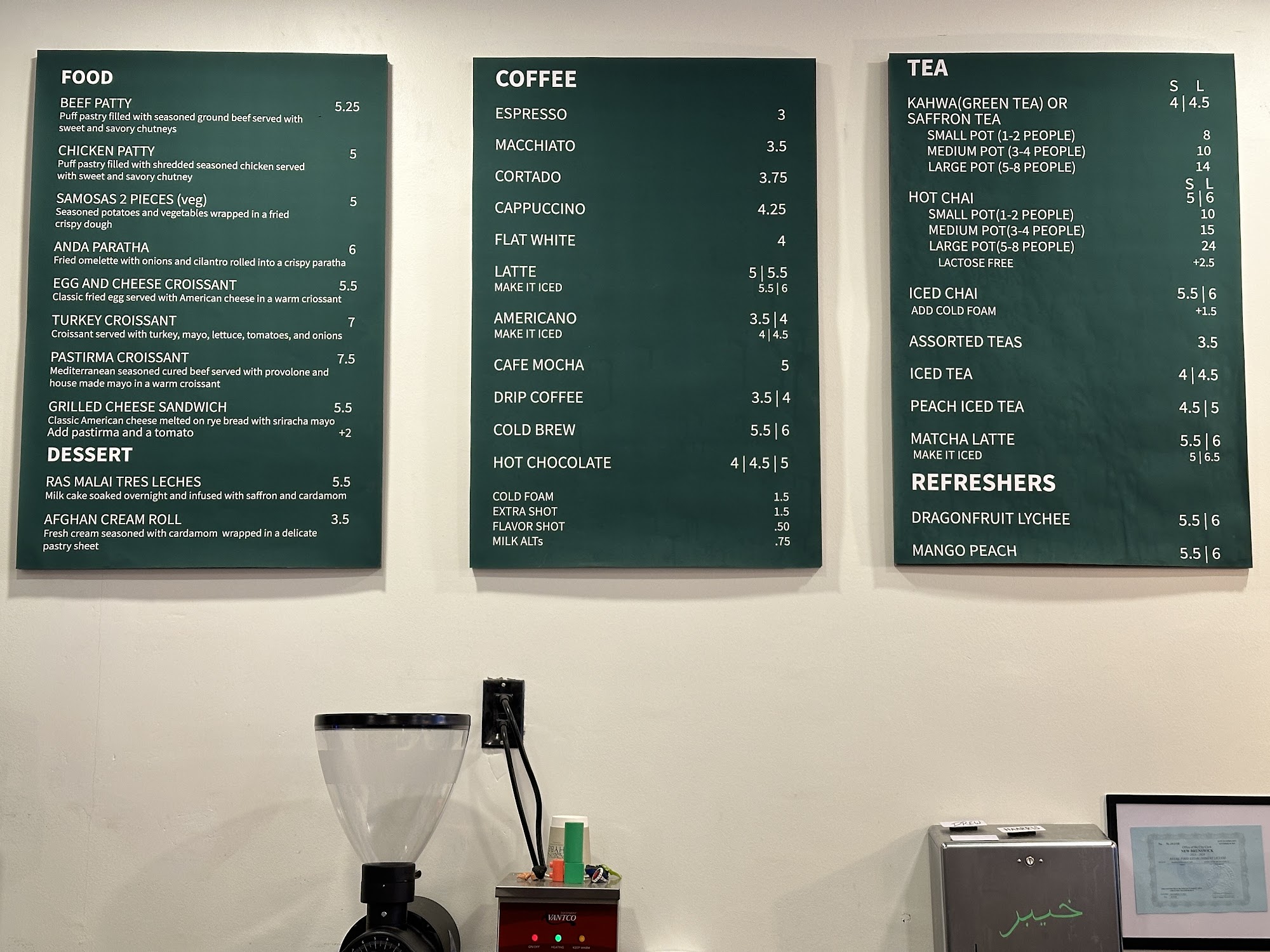 Khyber Coffee & Tea House, New Brunswick Menu, Reviews (122), Photos