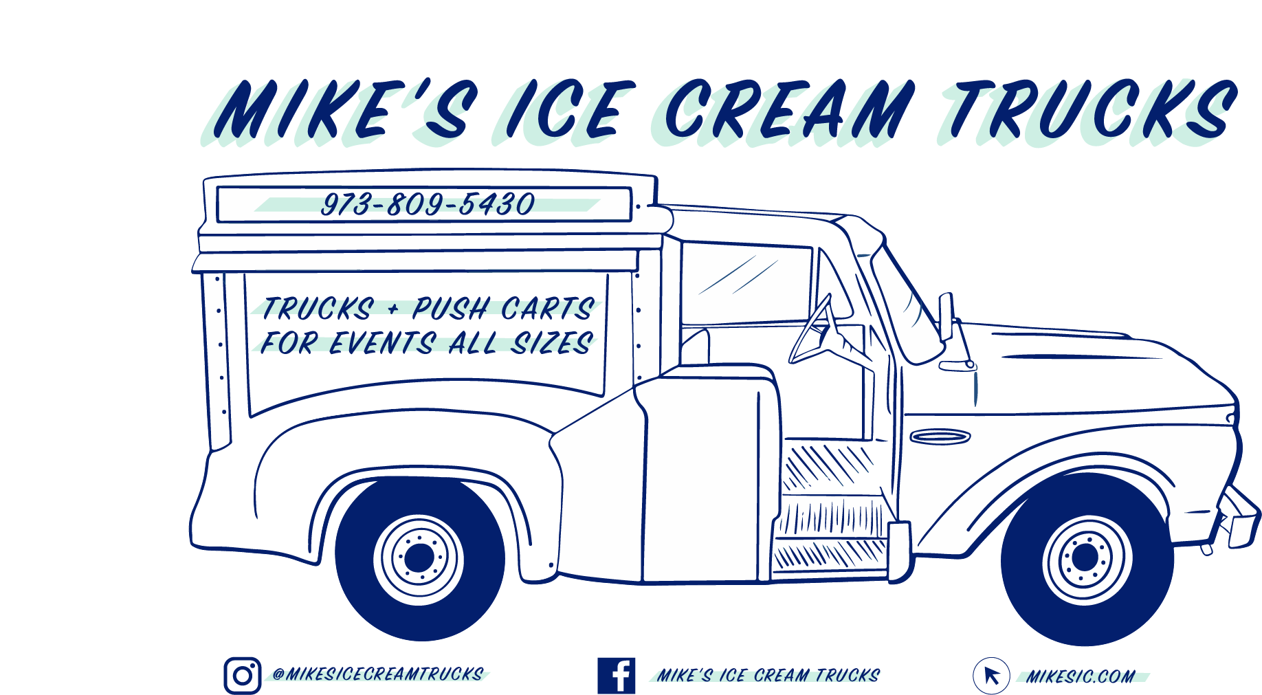 Mike's Ice Cream Trucks Menu