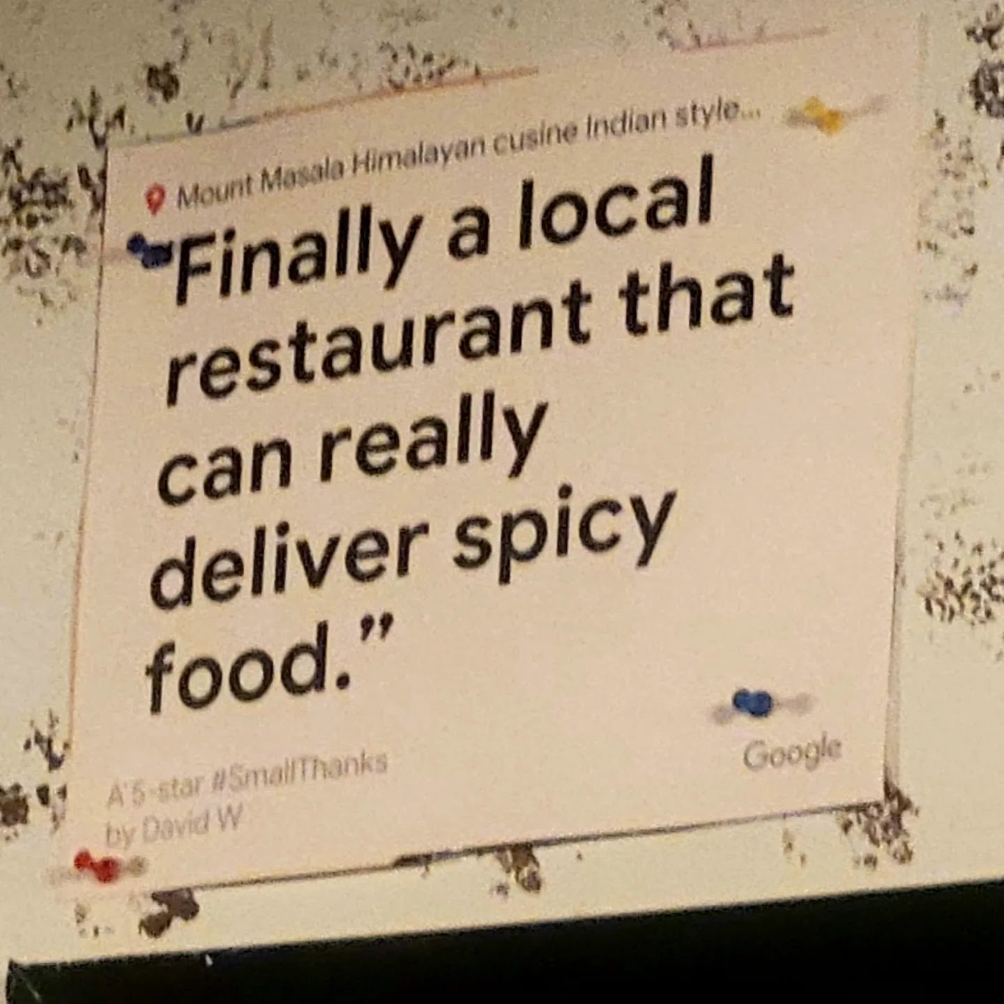 Photo credit: Google