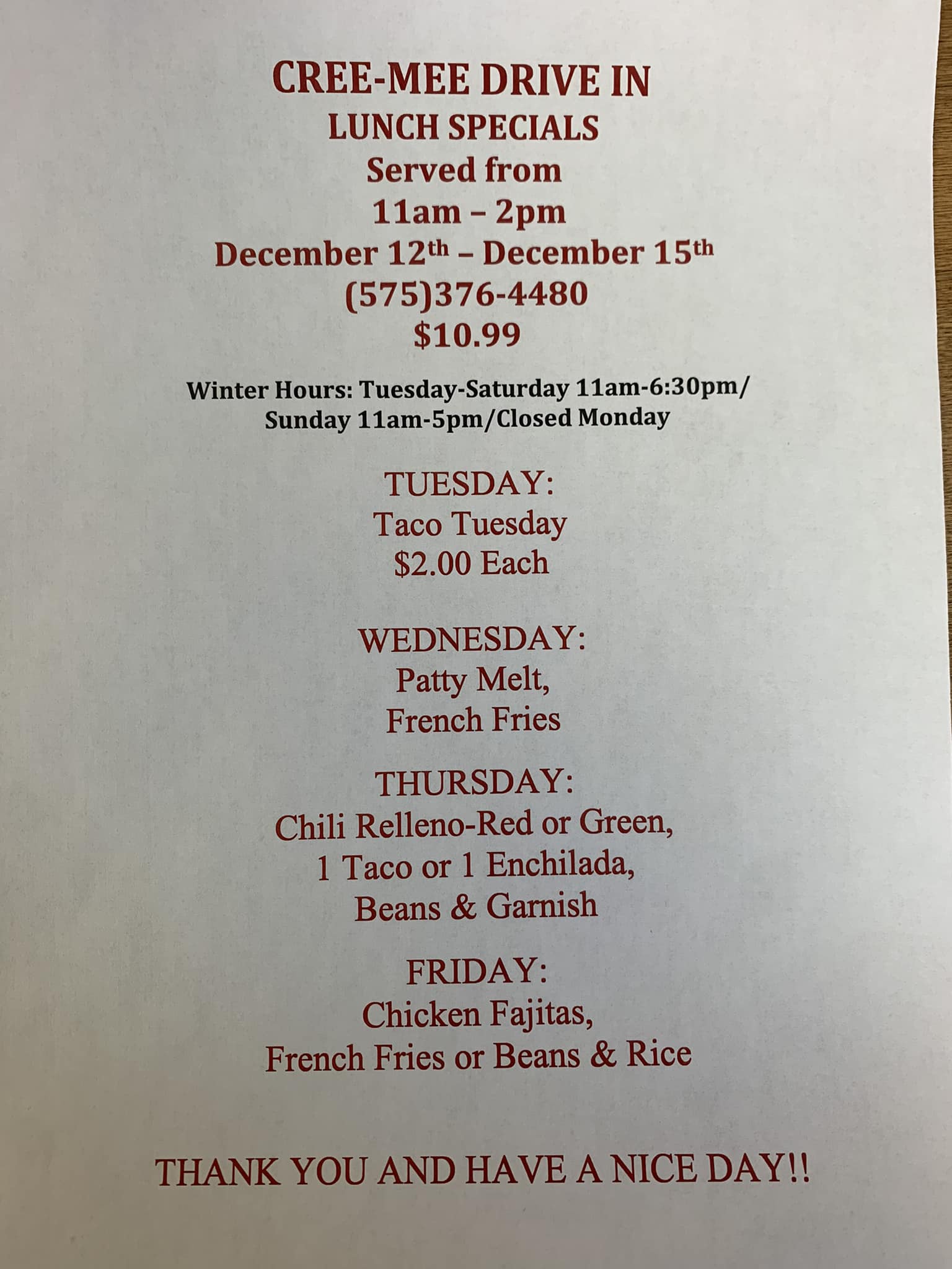 Photo credit: Facebook