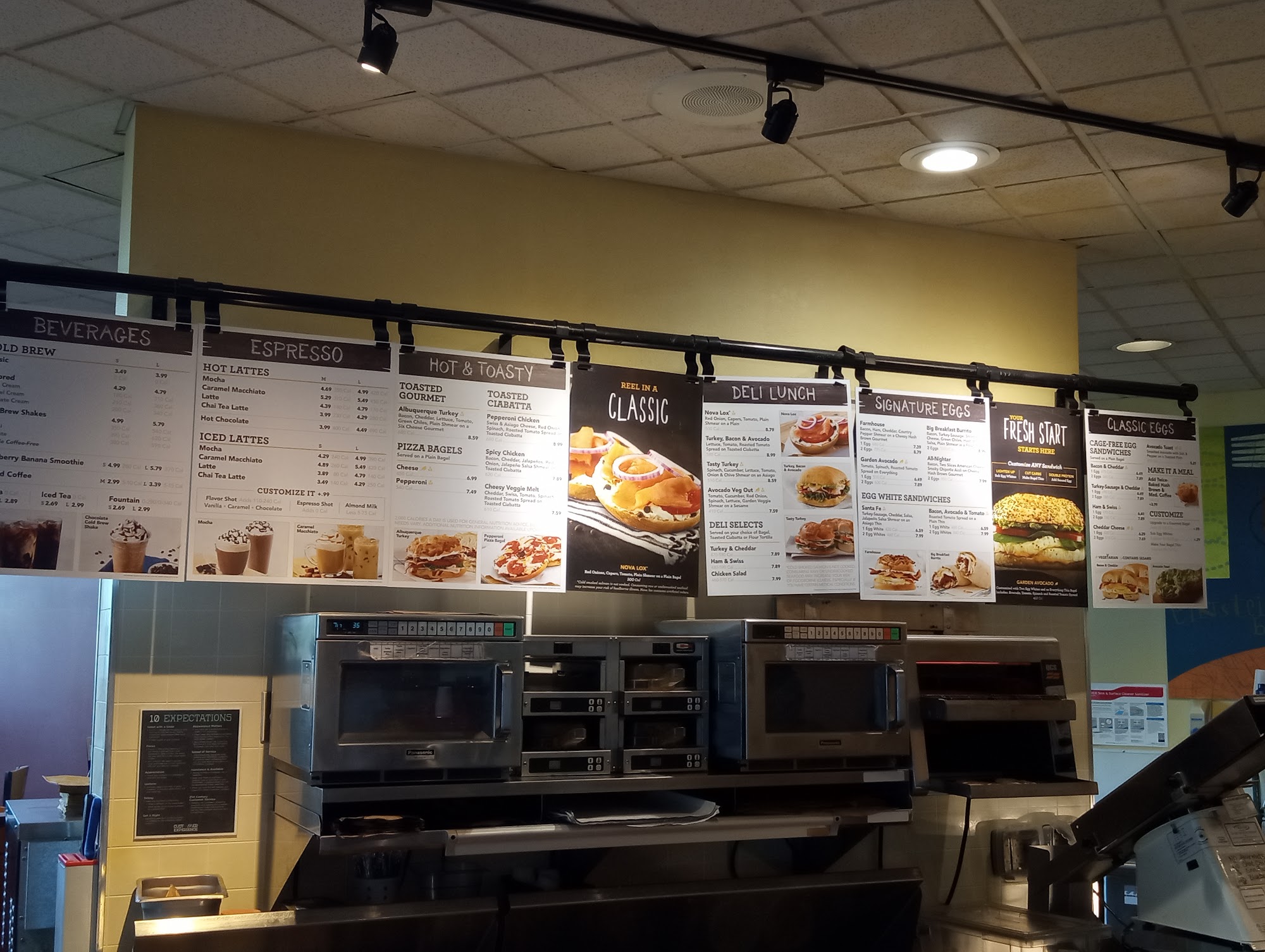 Einstein Bros. Bagels Menu