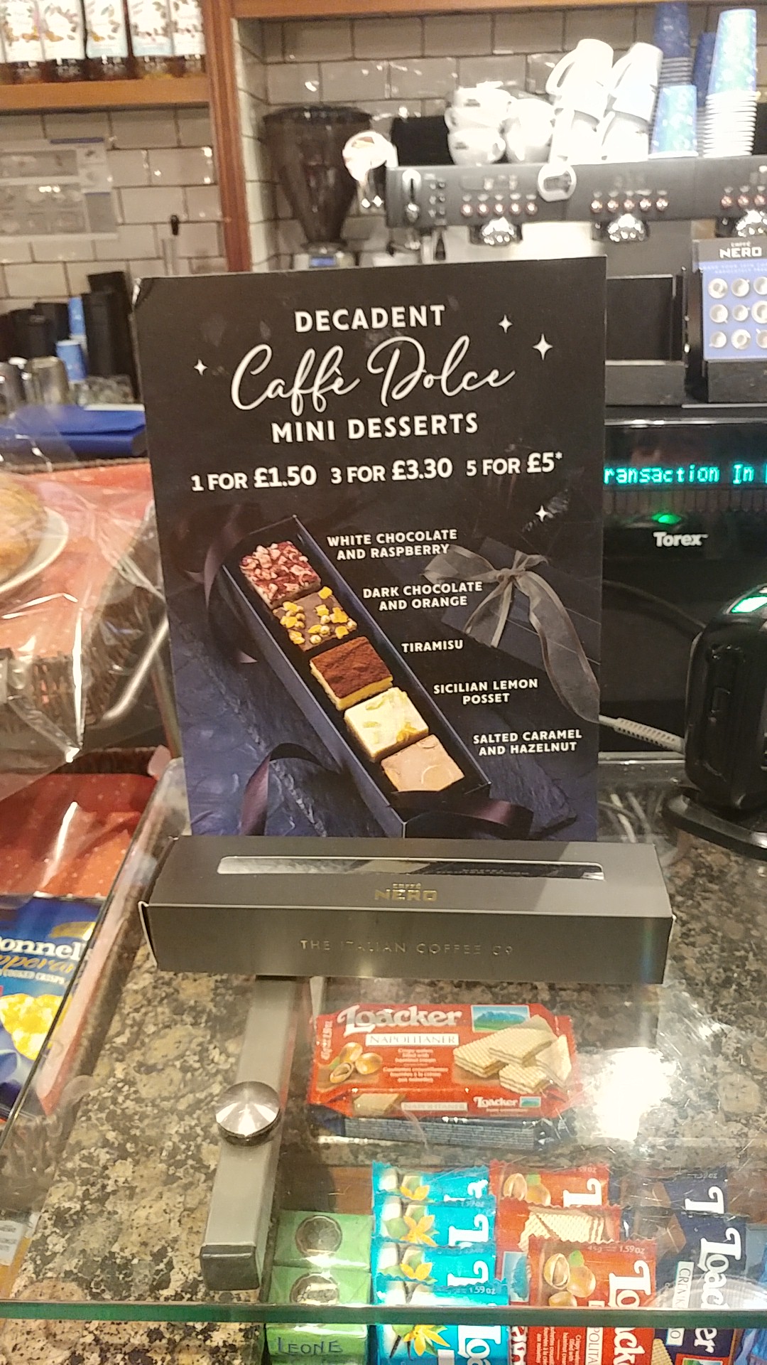 Caffè Nero Menu