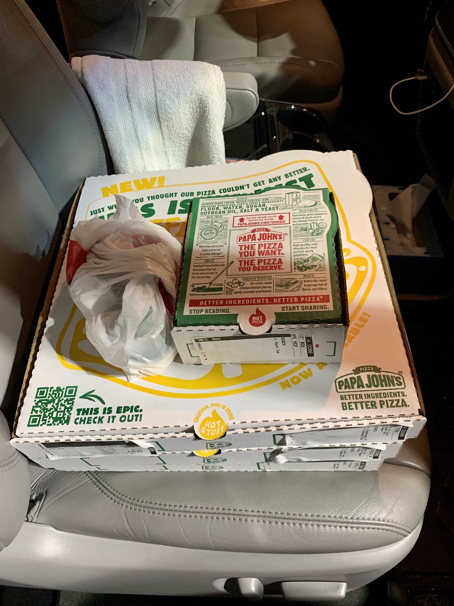 Papa Johns Pizza Menu