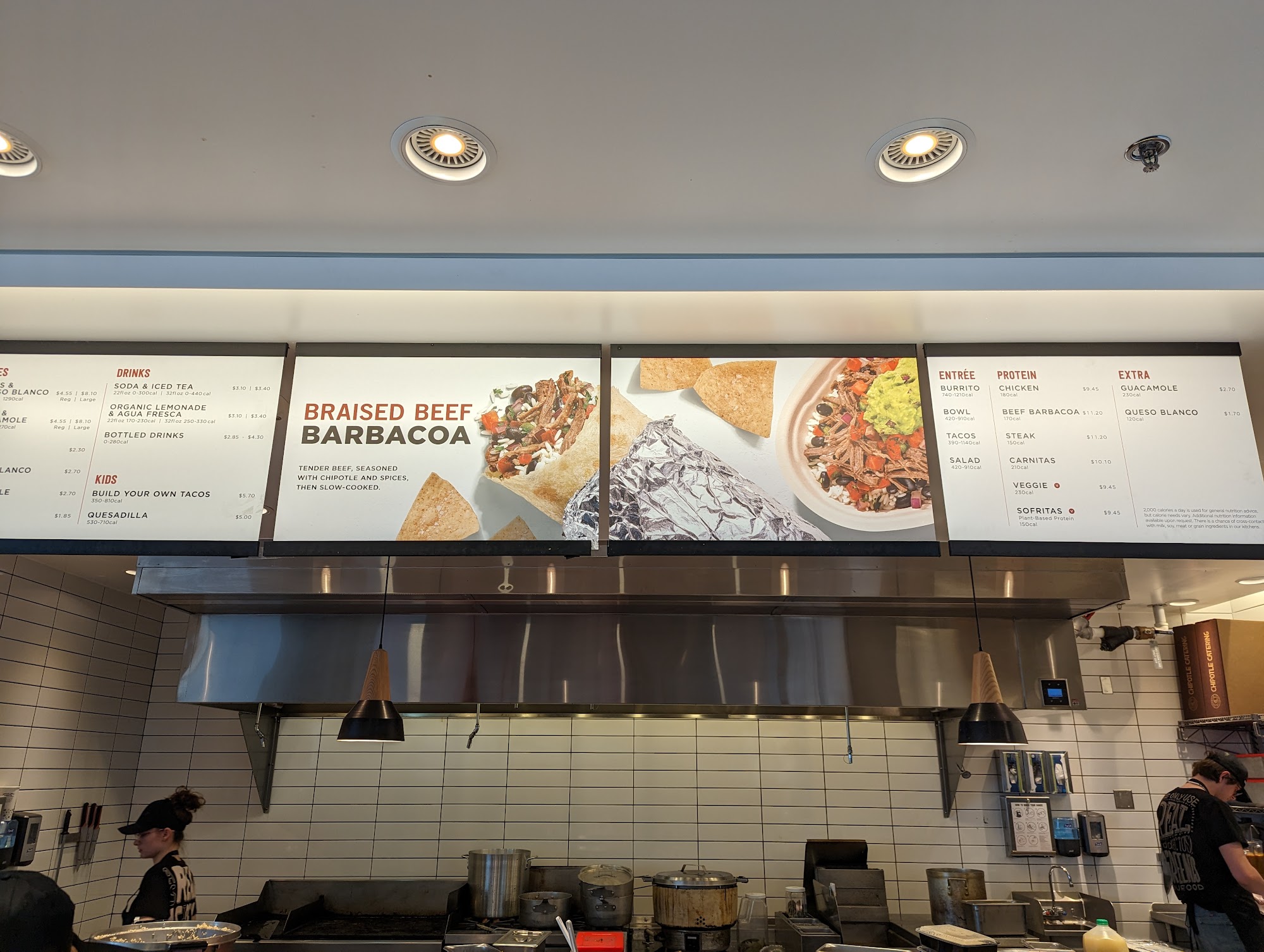 Chipotle Mexican Grill Menu