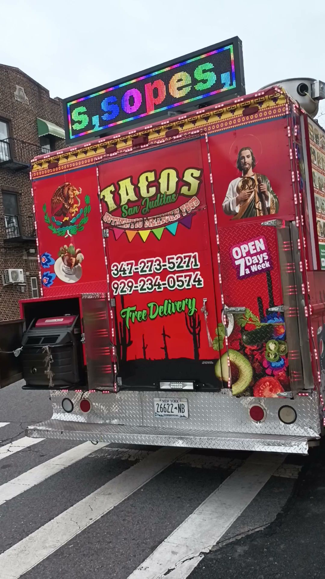 Tacos san juditas food truck
