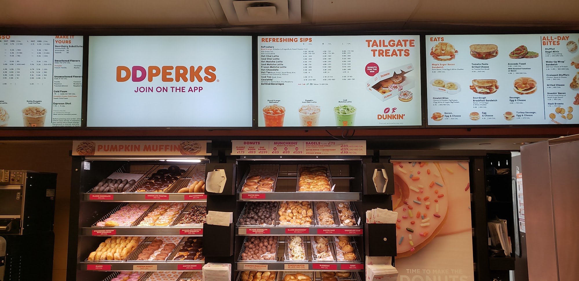 Dunkin' Menu