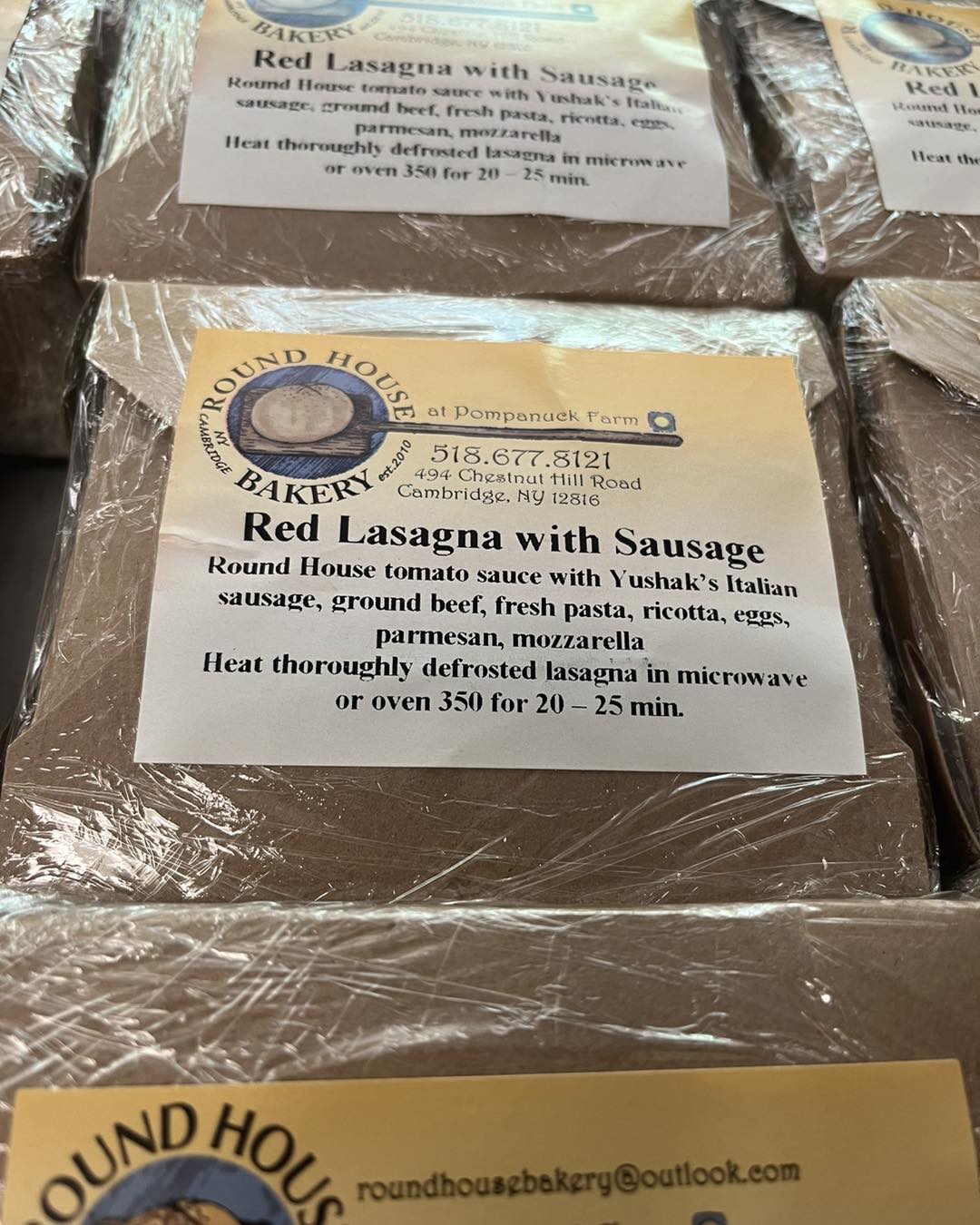 Round House Cafe Menu