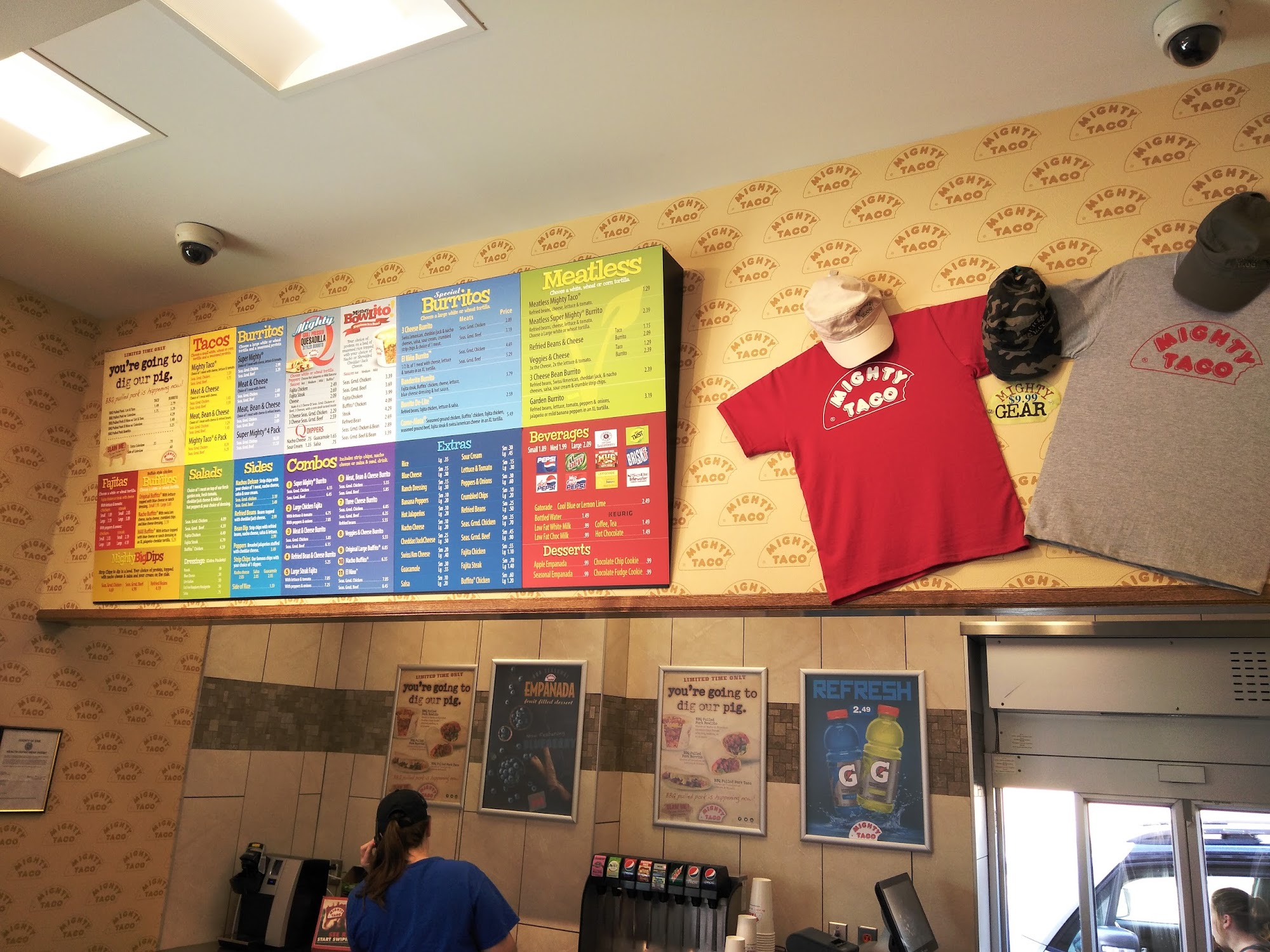 Mighty Taco Menu