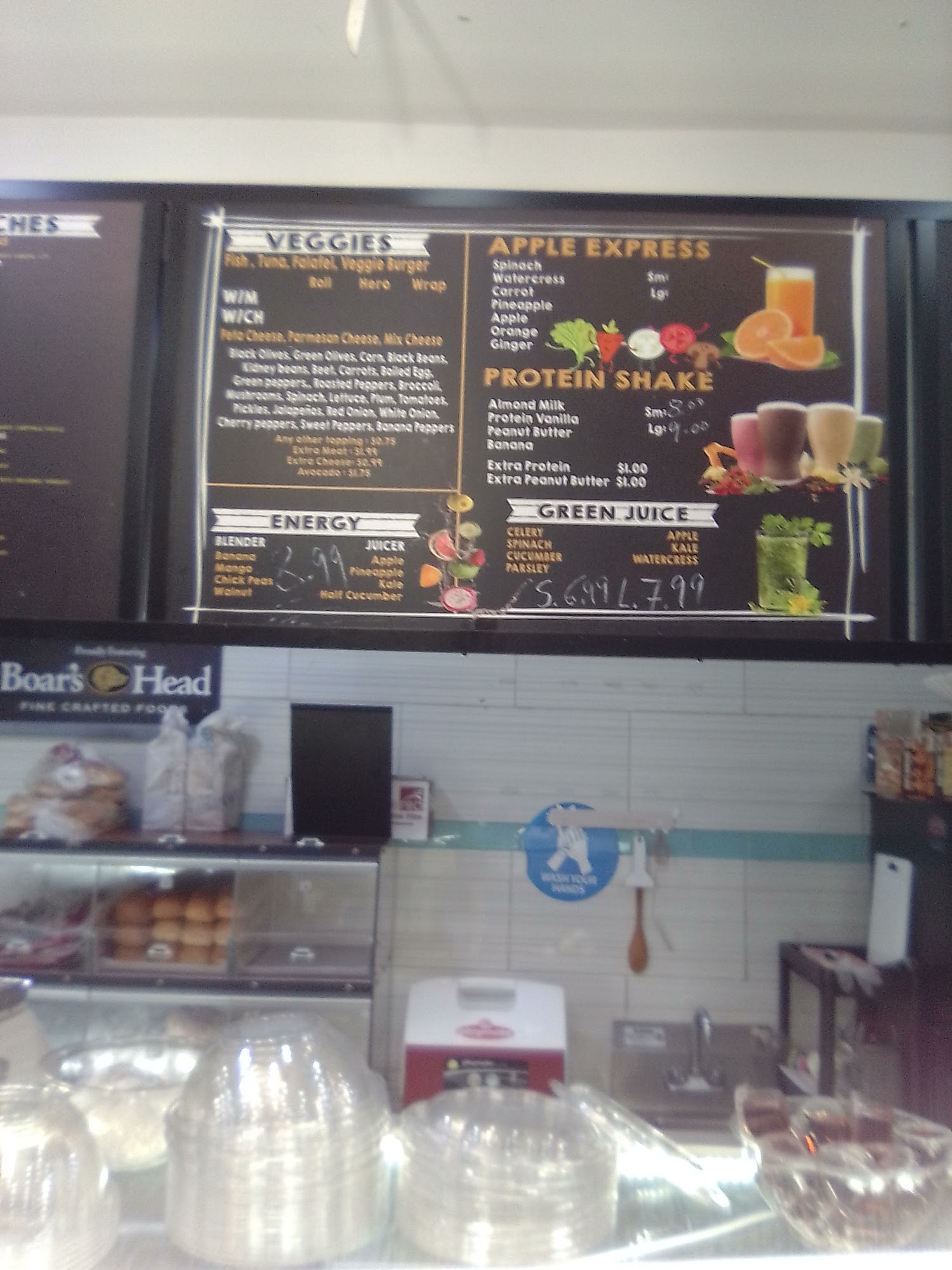 Junction DELI Menu