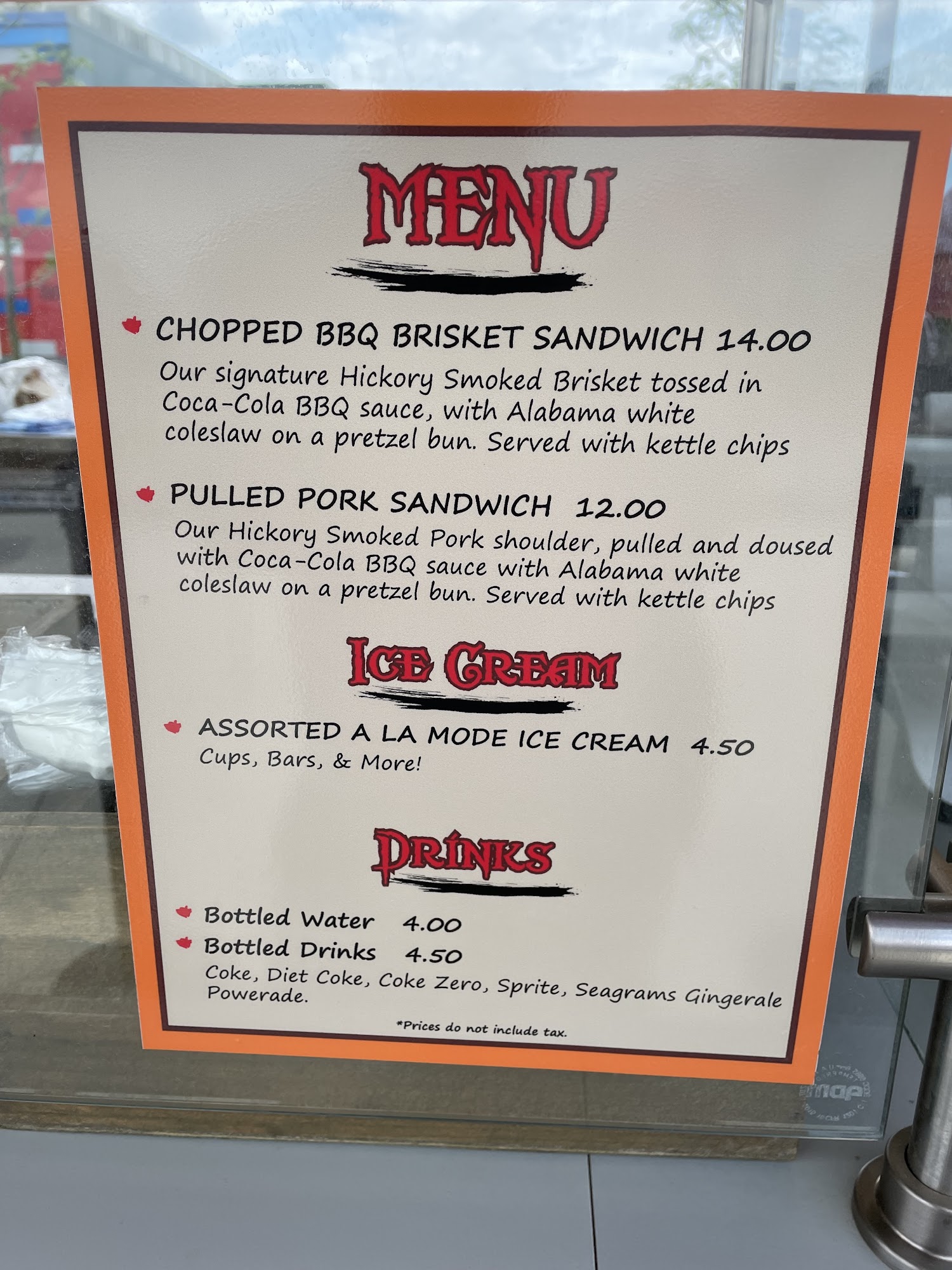 Lil’ Smokey’s Menu