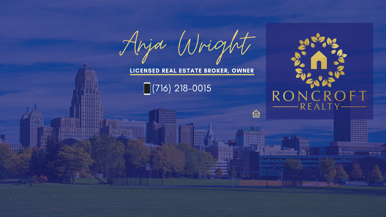 Anja Wright - Roncroft Realty 2770 Delaware Ave, Kenmore New York 14217