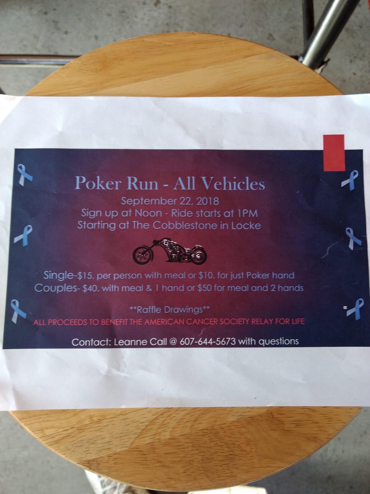 Cobblestone Inn Inc Menu