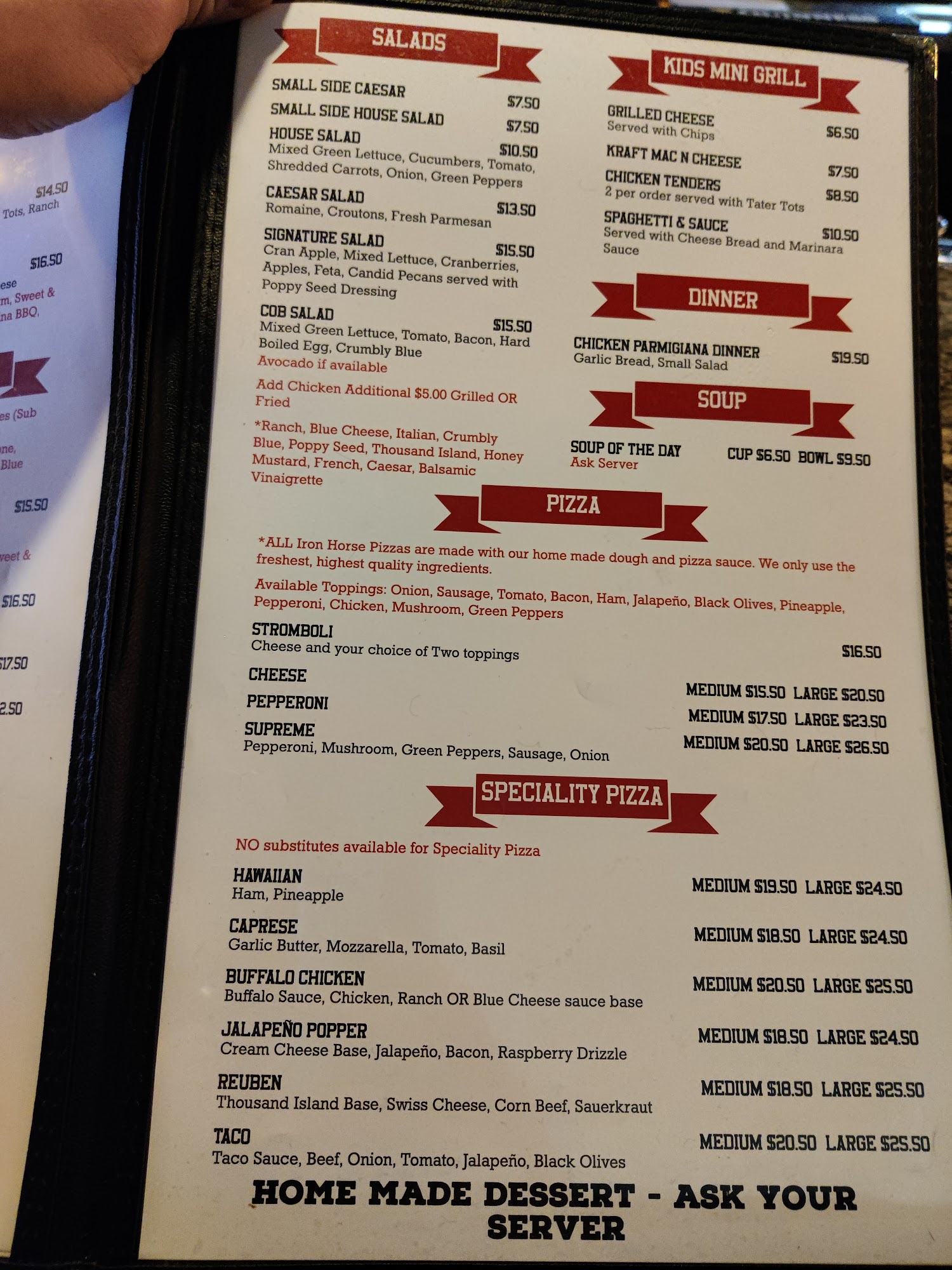 Iron horse grill morristown menu reviews 52 photos 26