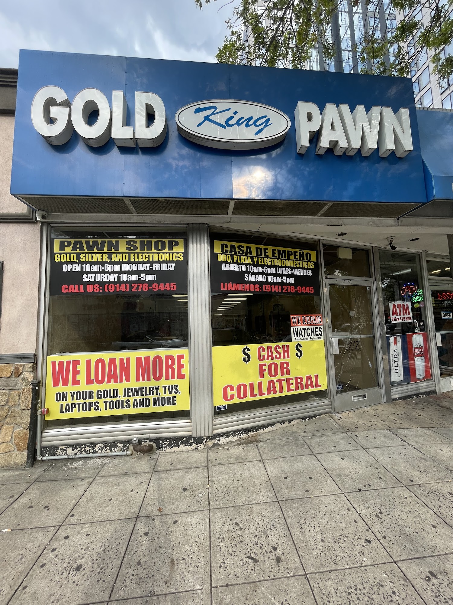 King Gold and Pawn