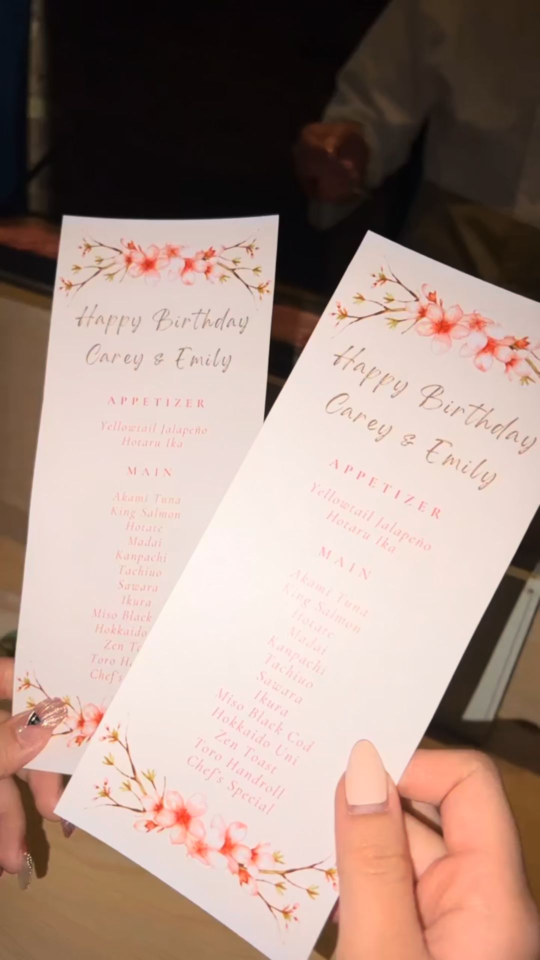 Zen Sushi Omakase Menu