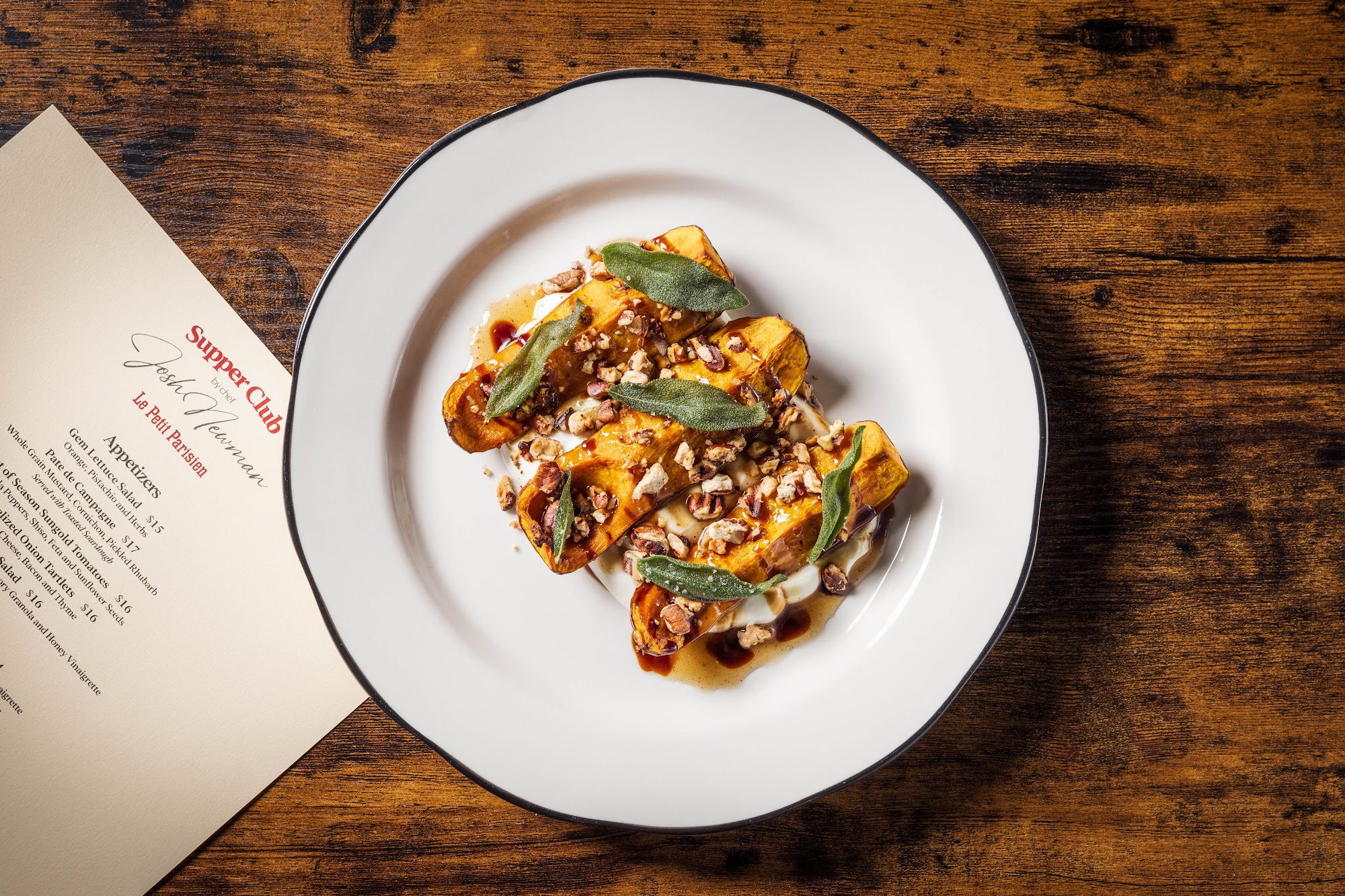 Supper Club By Le Petit Parisien Menu