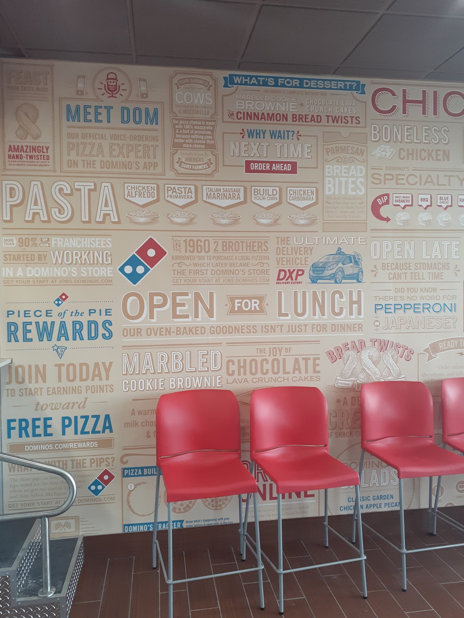Domino's Pizza Menu