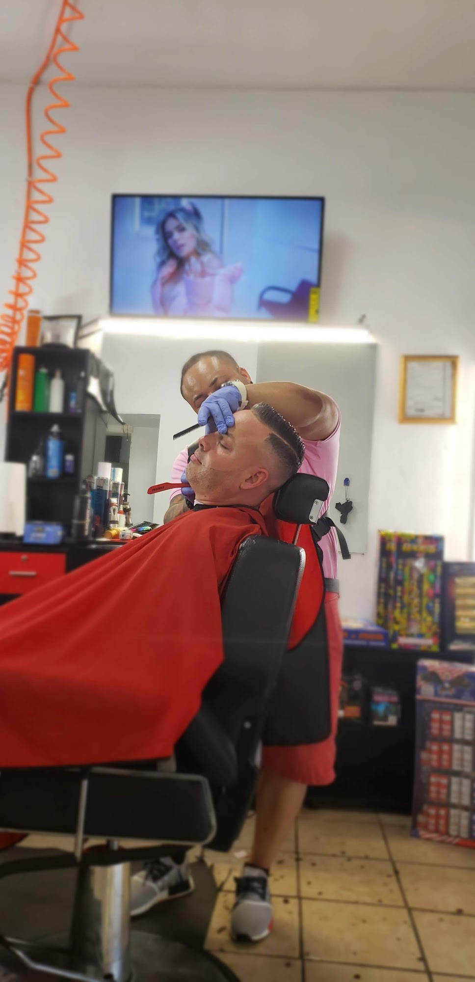 Spanish barbershop