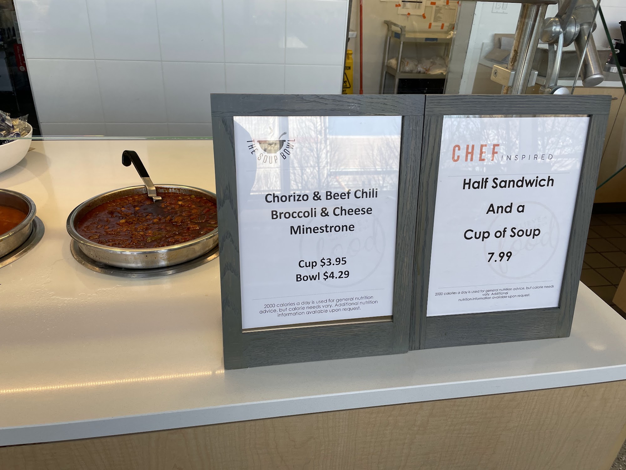 Taussig Café Menu