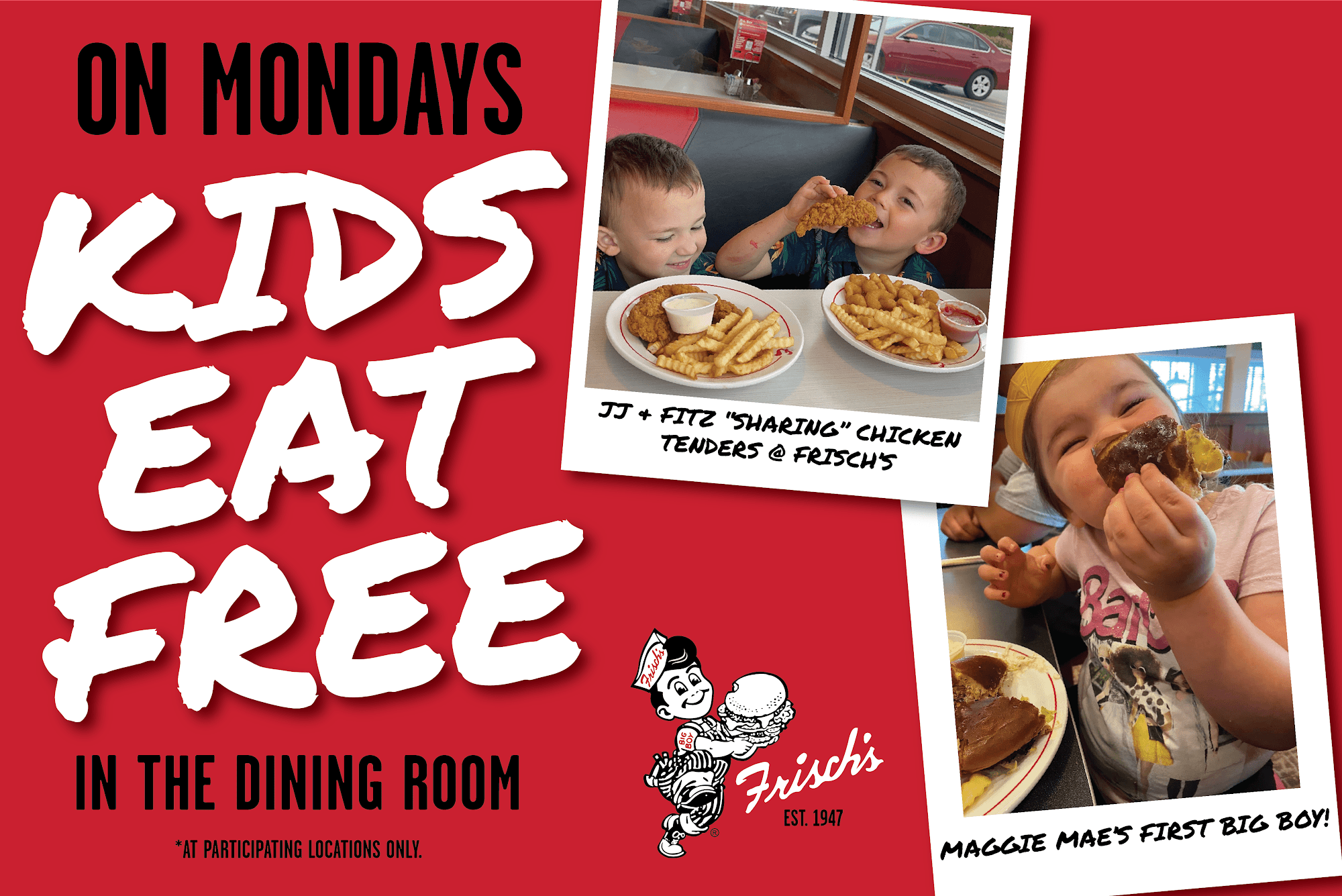 Frisch's Big Boy Menu