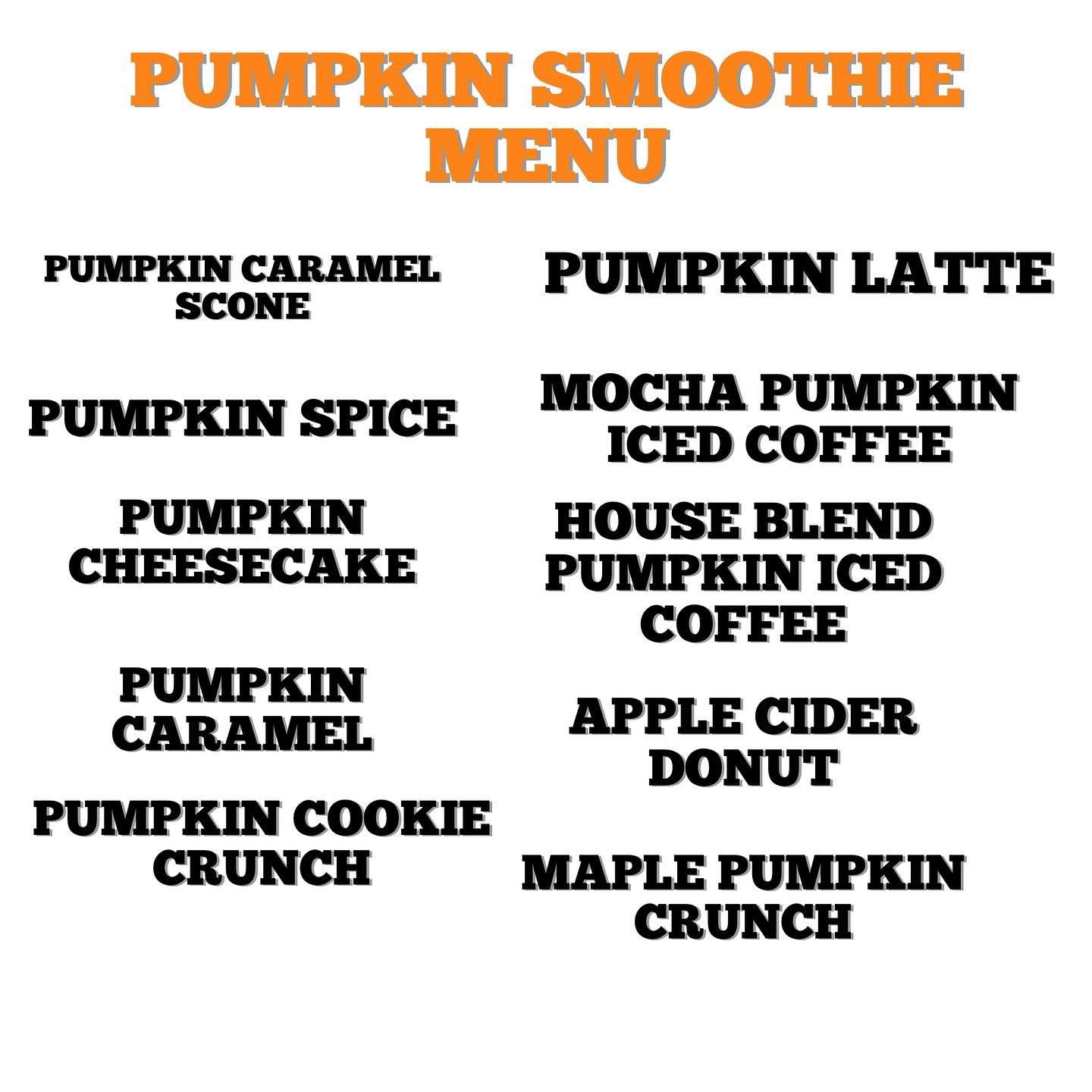 Mason Nutrition (Herbalife Distributor) Menu