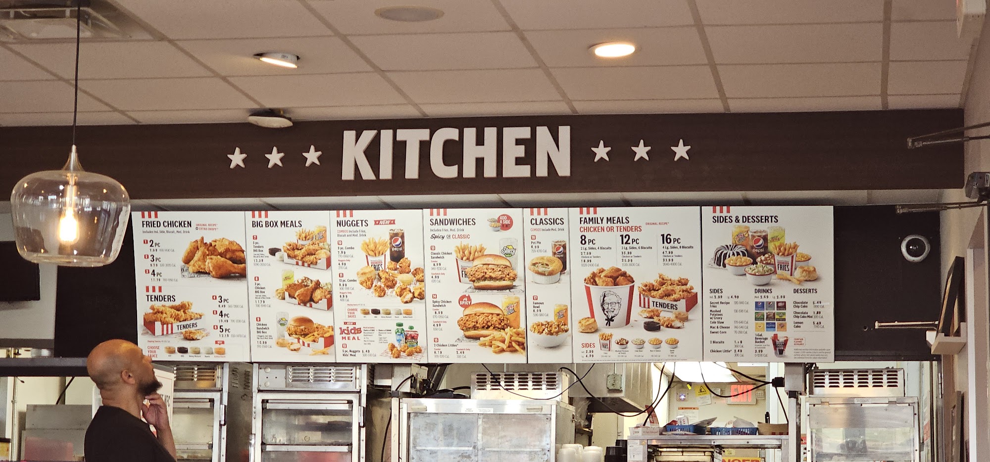 KFC Menu
