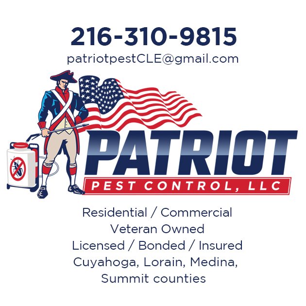 Patriot Pest Control, LLC 144 E Decker Dr, Seven Hills Ohio 44131