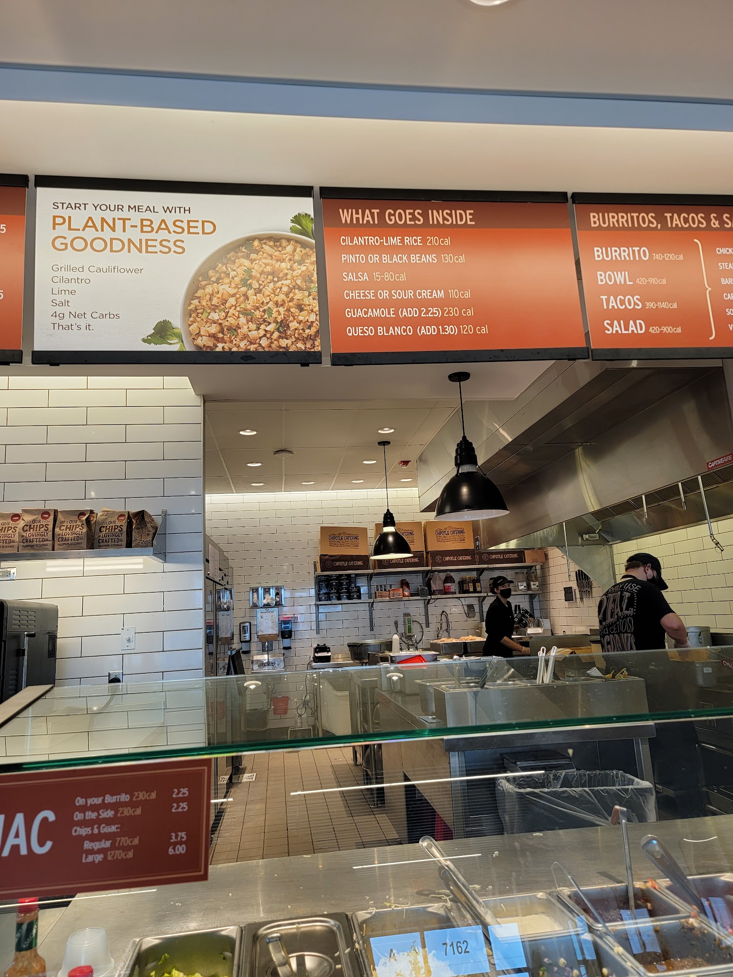 Chipotle Mexican Grill Menu