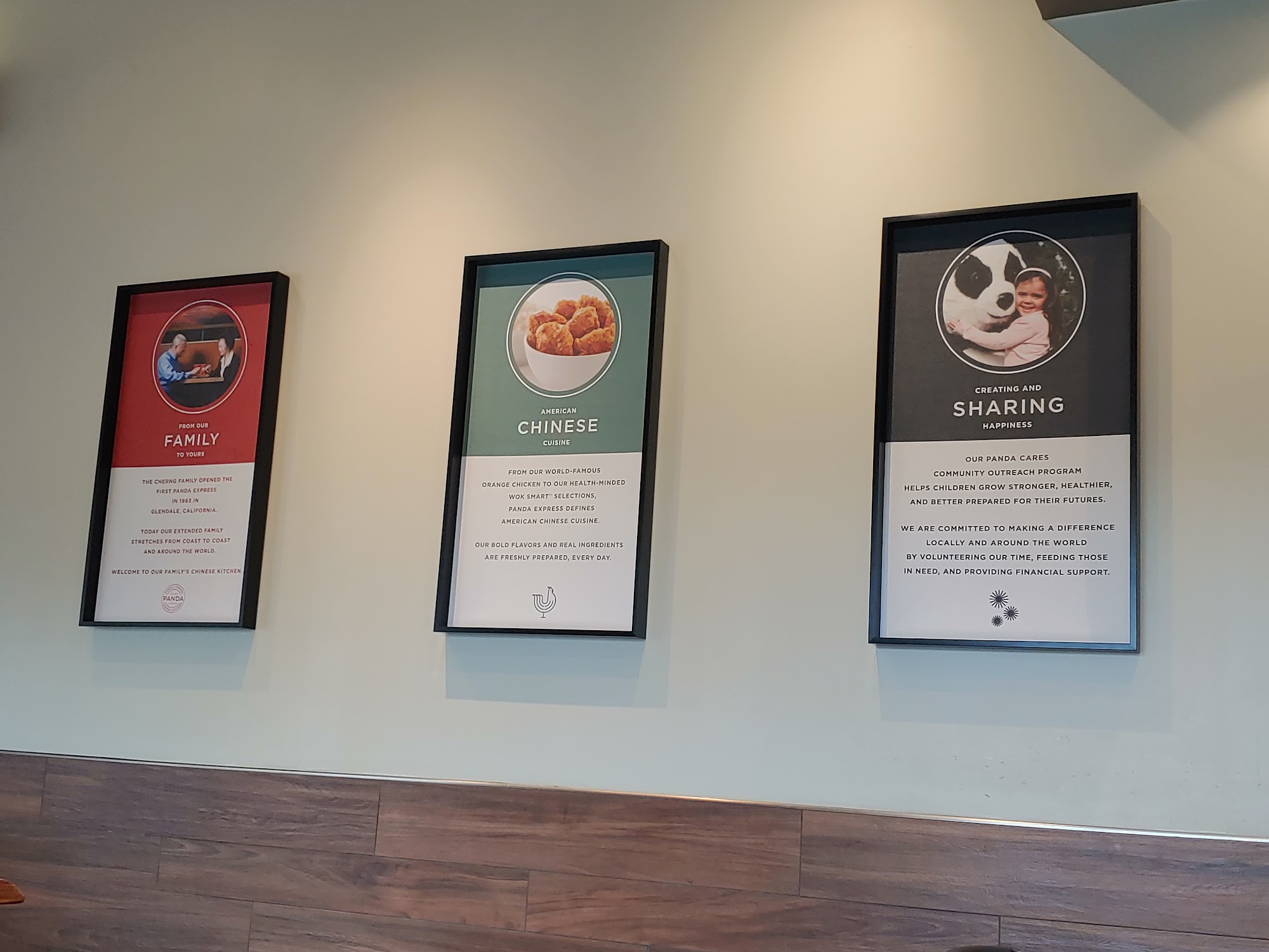 Panda Express Menu