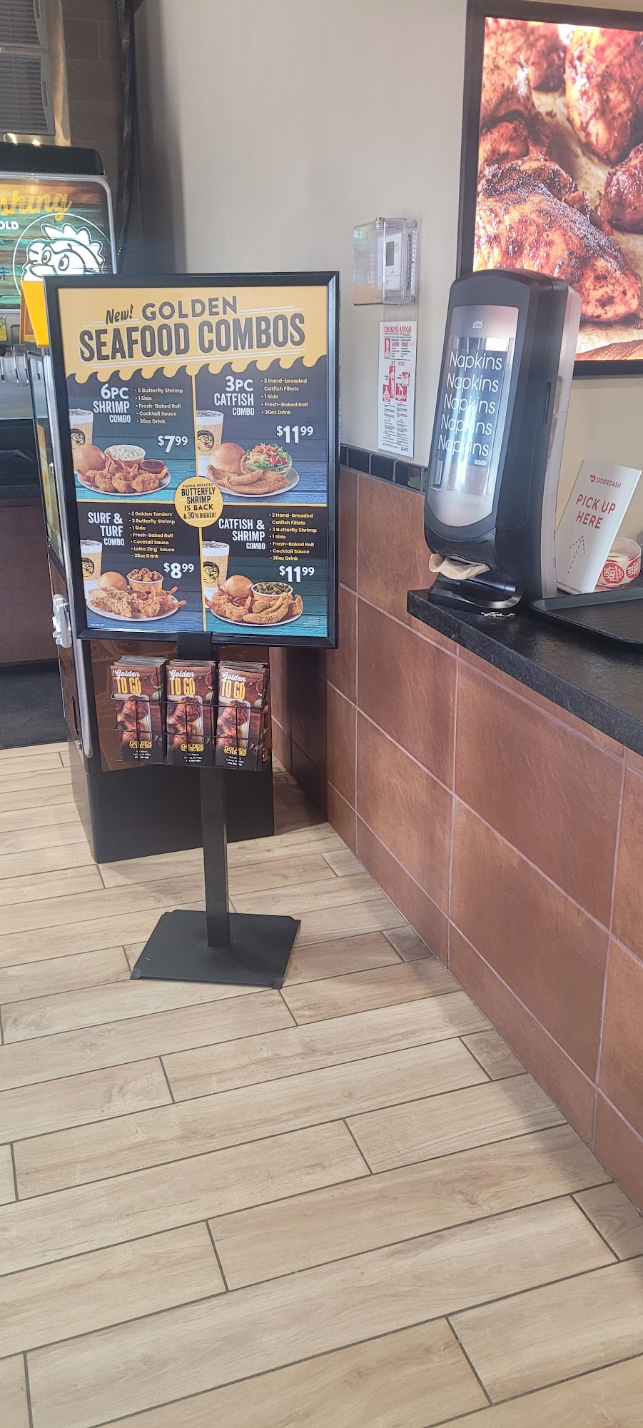 Golden Chick Menu
