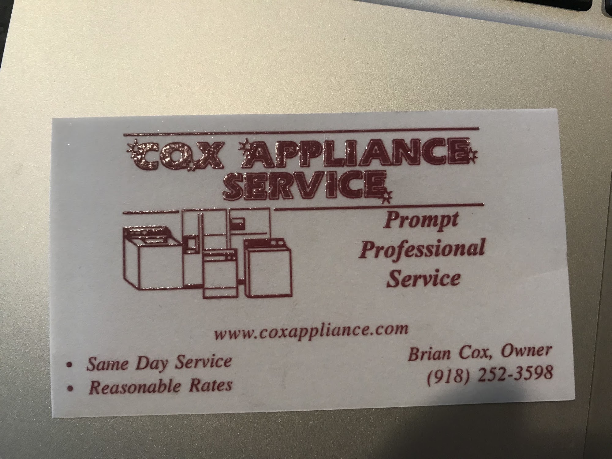 Cox Appliance Service Tulsa