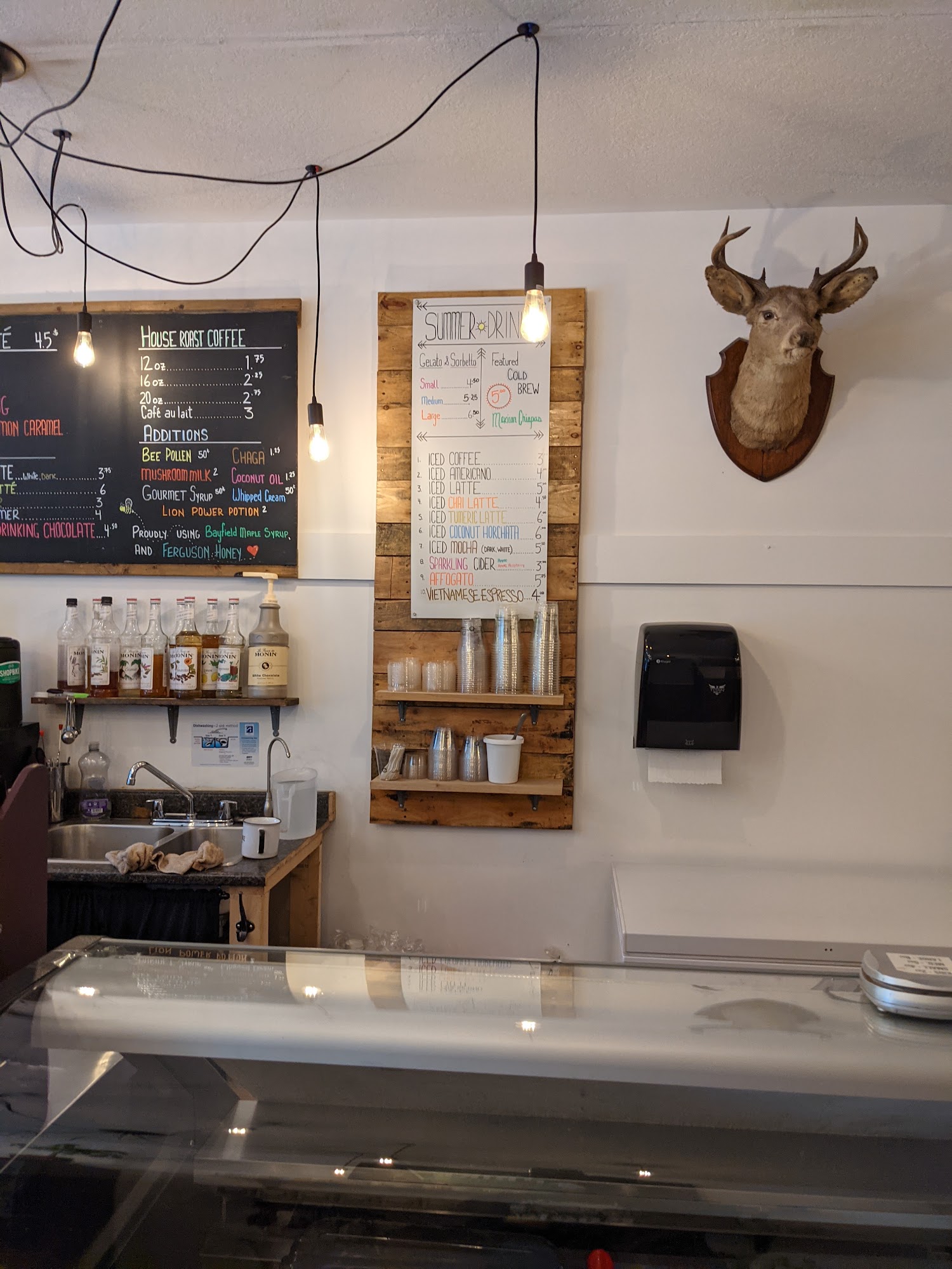 Shopbike Coffee Roasters Menu