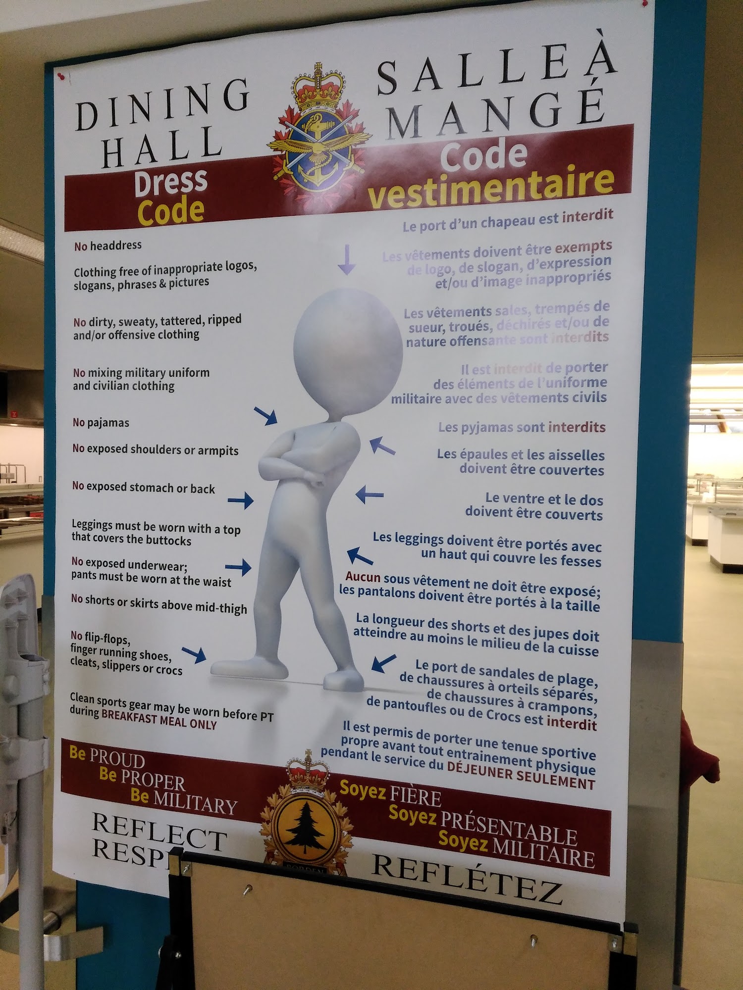 Vicker's Dining Hall Menu