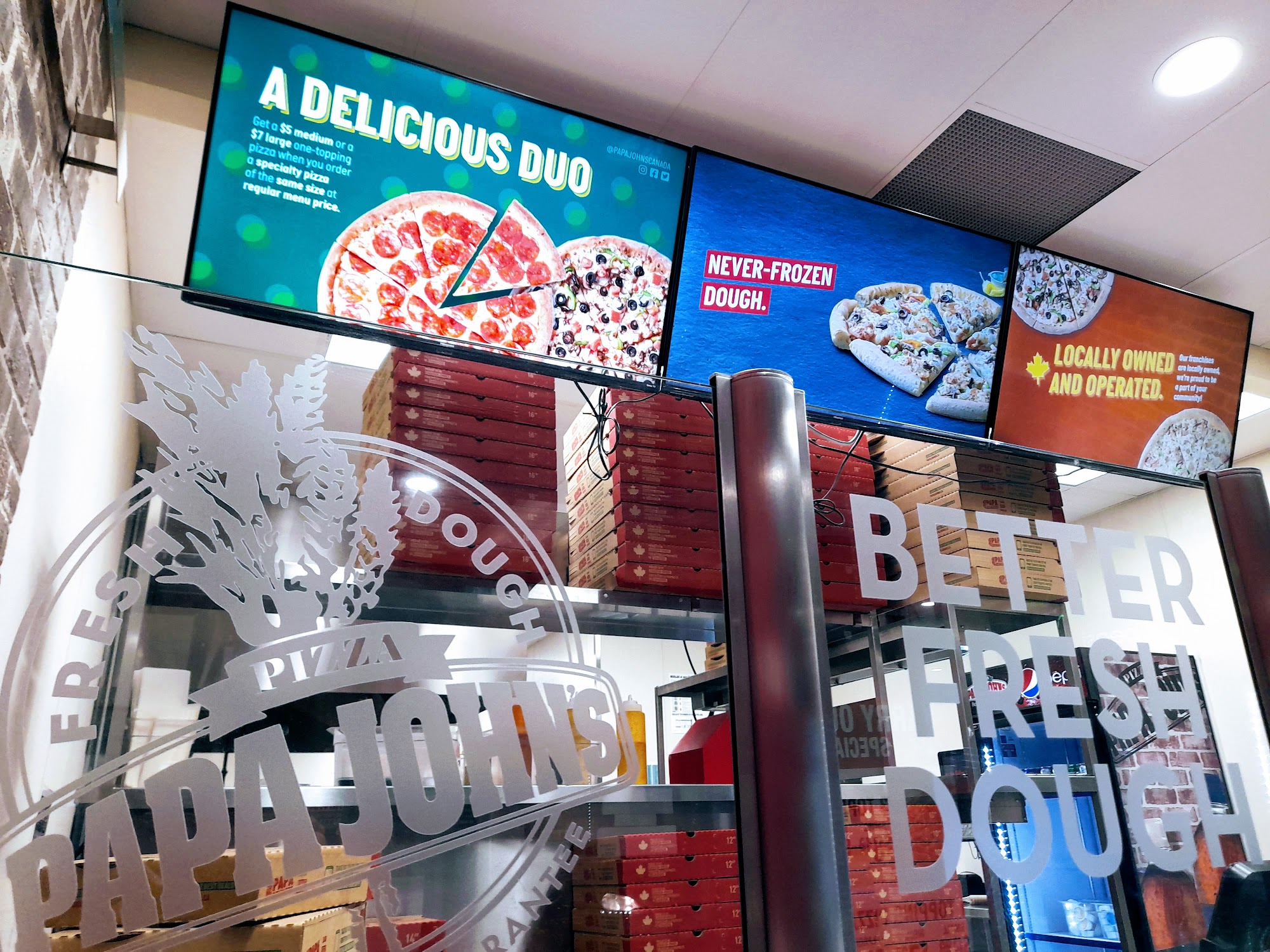 Papa Johns Pizza Menu